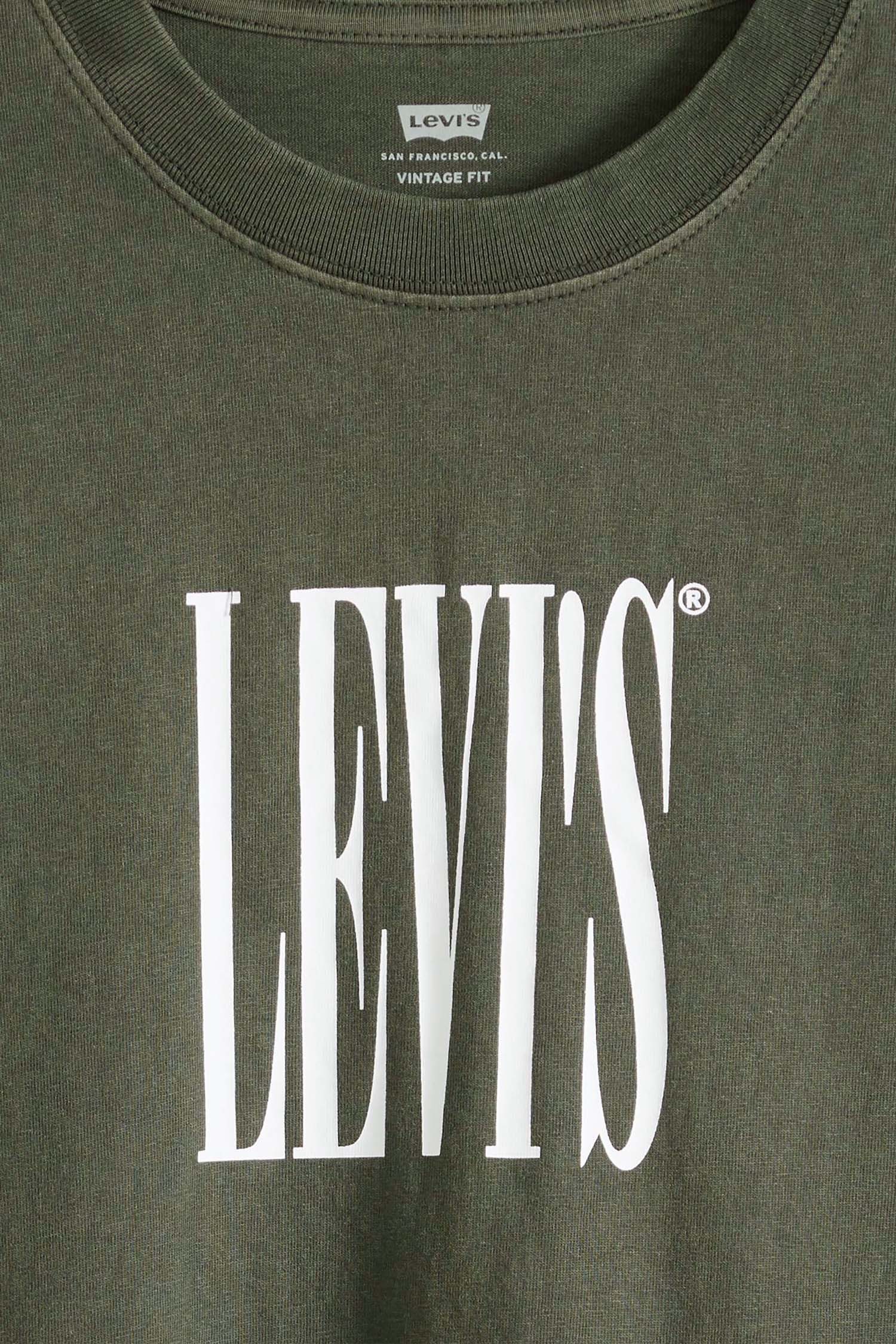 Чоловіча оливкова футболка Levi’s® 87373;0395