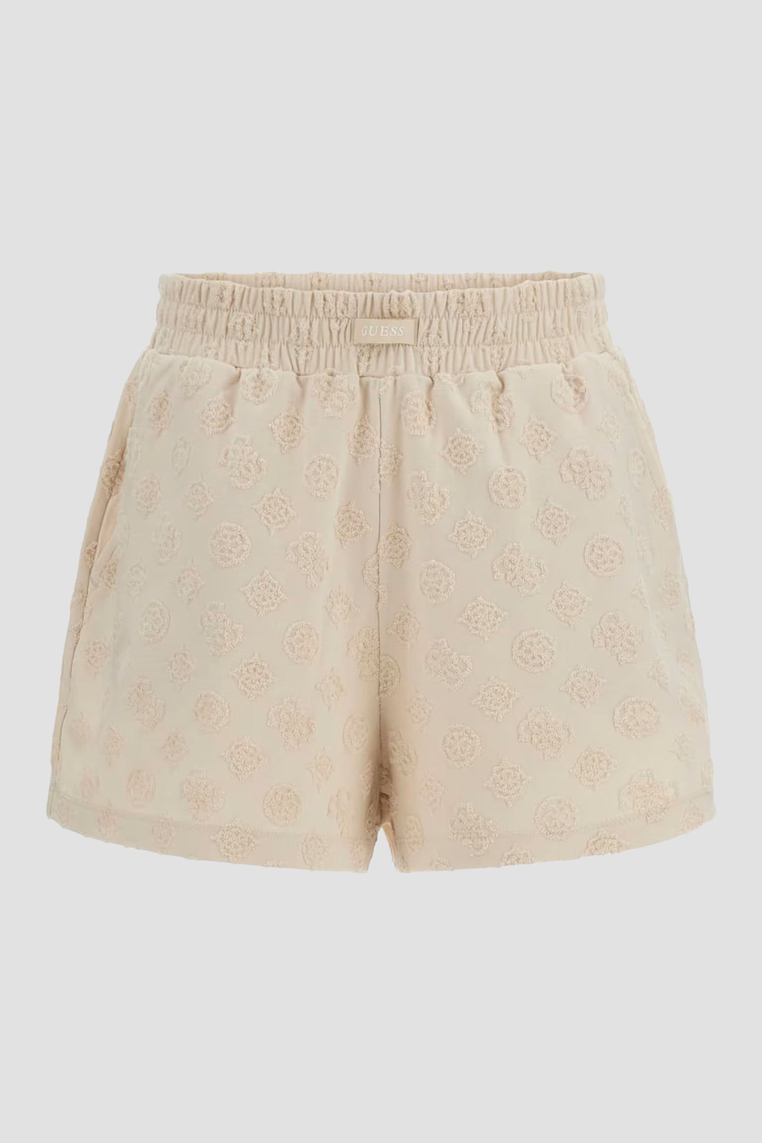 Жіночі бежеві шорти Guess V5GD16.KCT02;FNFN