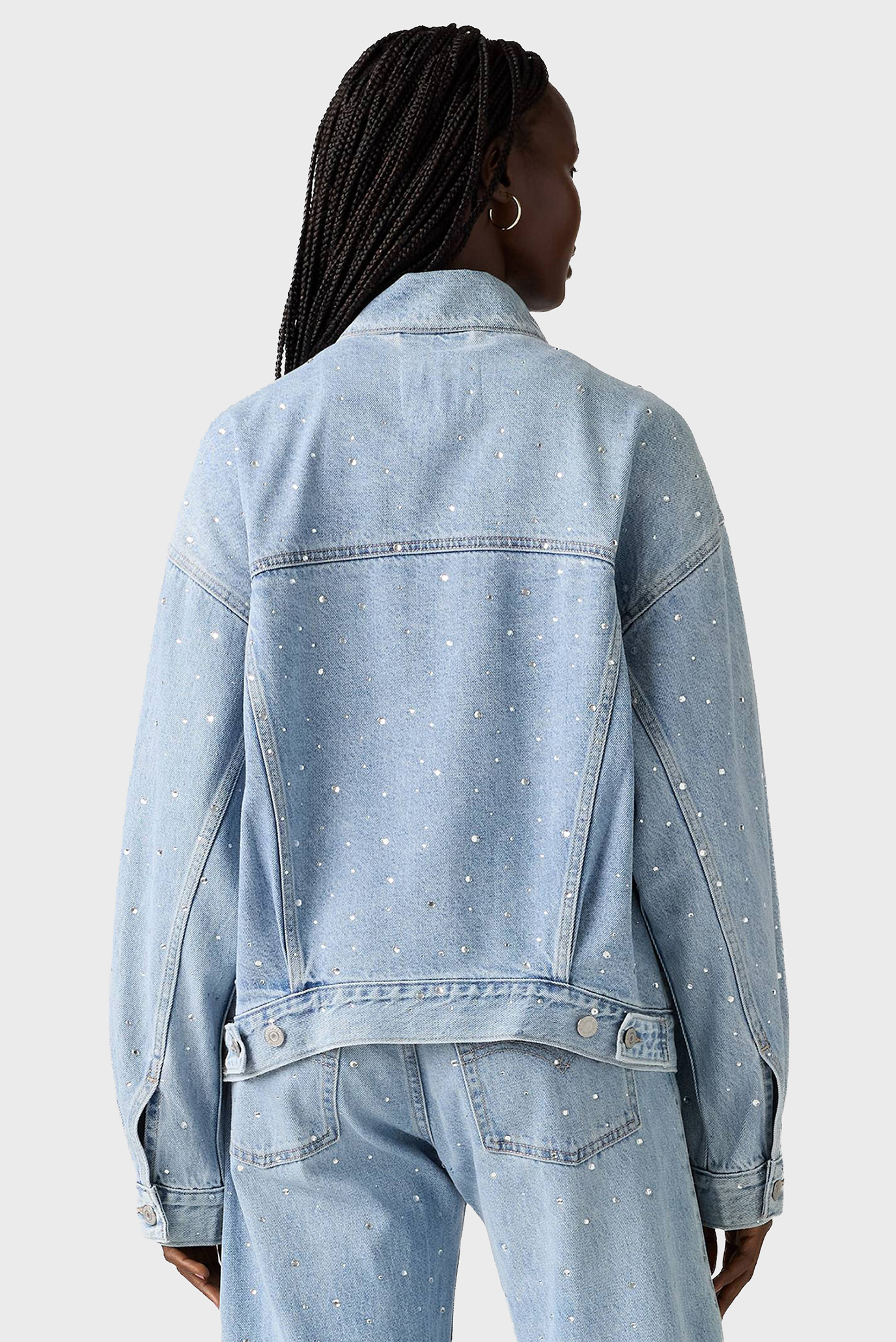 Женская голубая джинсовая куртка Levi’s® A1743;0145