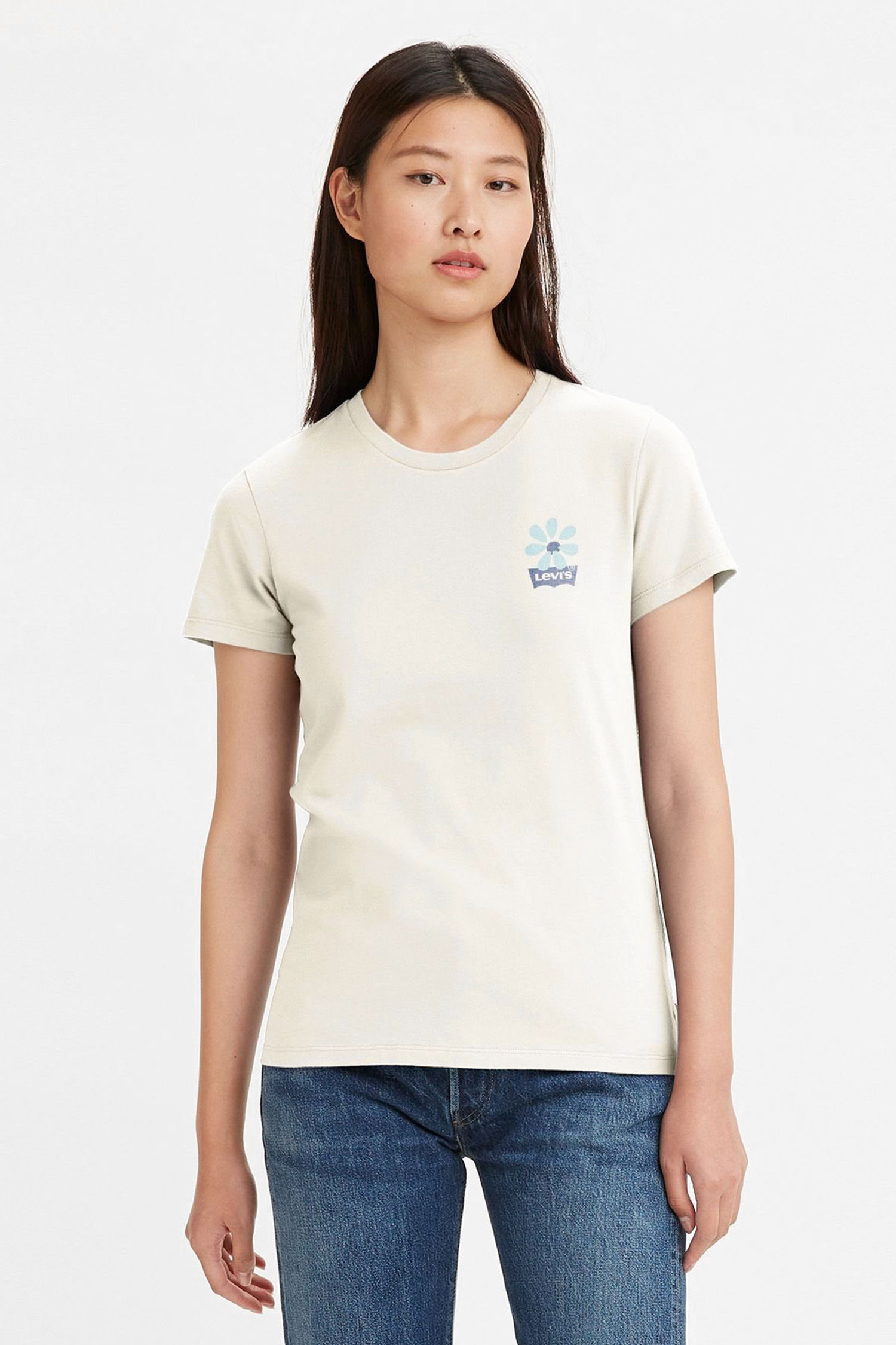 Женская белая футболка Levi’s® 17369;2517