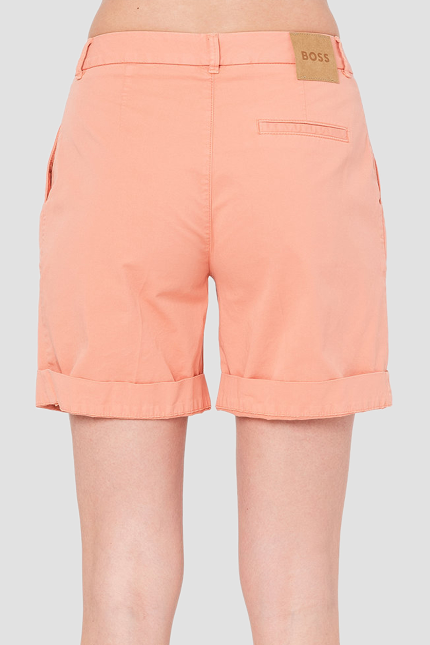 Жіночі персикові шорти BOSS 50447263;637