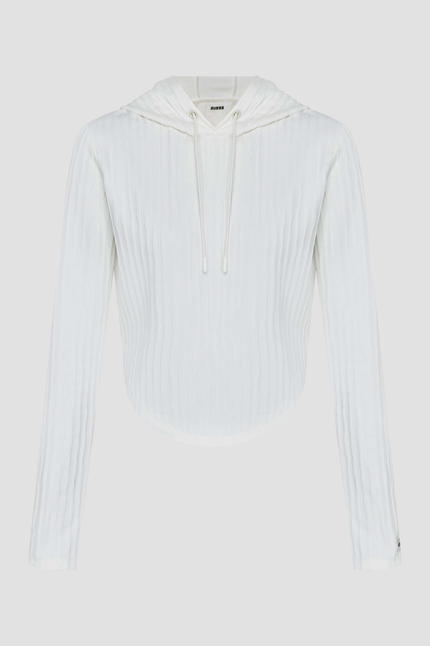 Женское белое худи Guess V4RQ03.KC2U2;G042