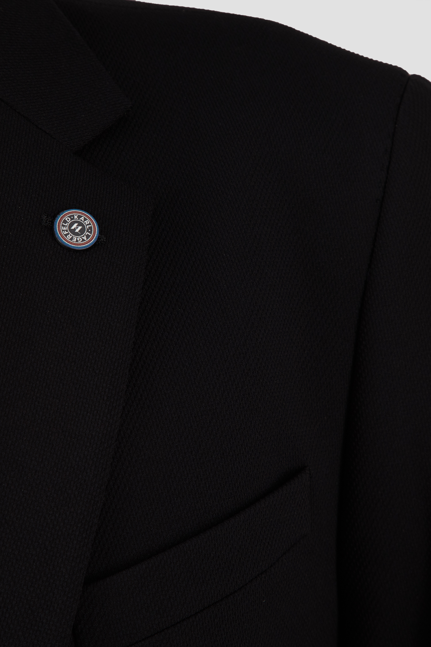 Мужской черный пиджак Karl Lagerfeld 543028.155274;990