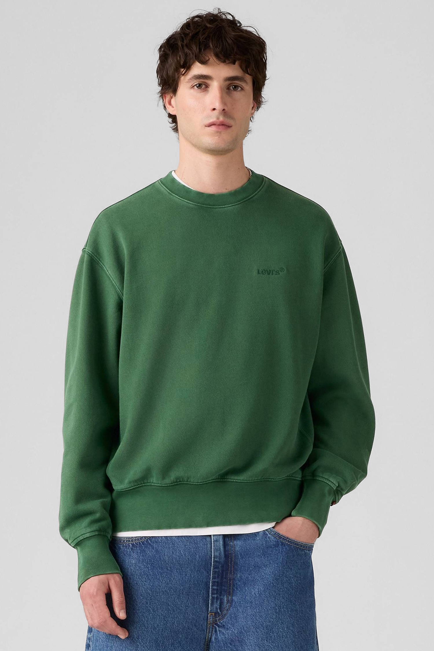 Мужской зеленый свитшот Levi’s® A9244;0036