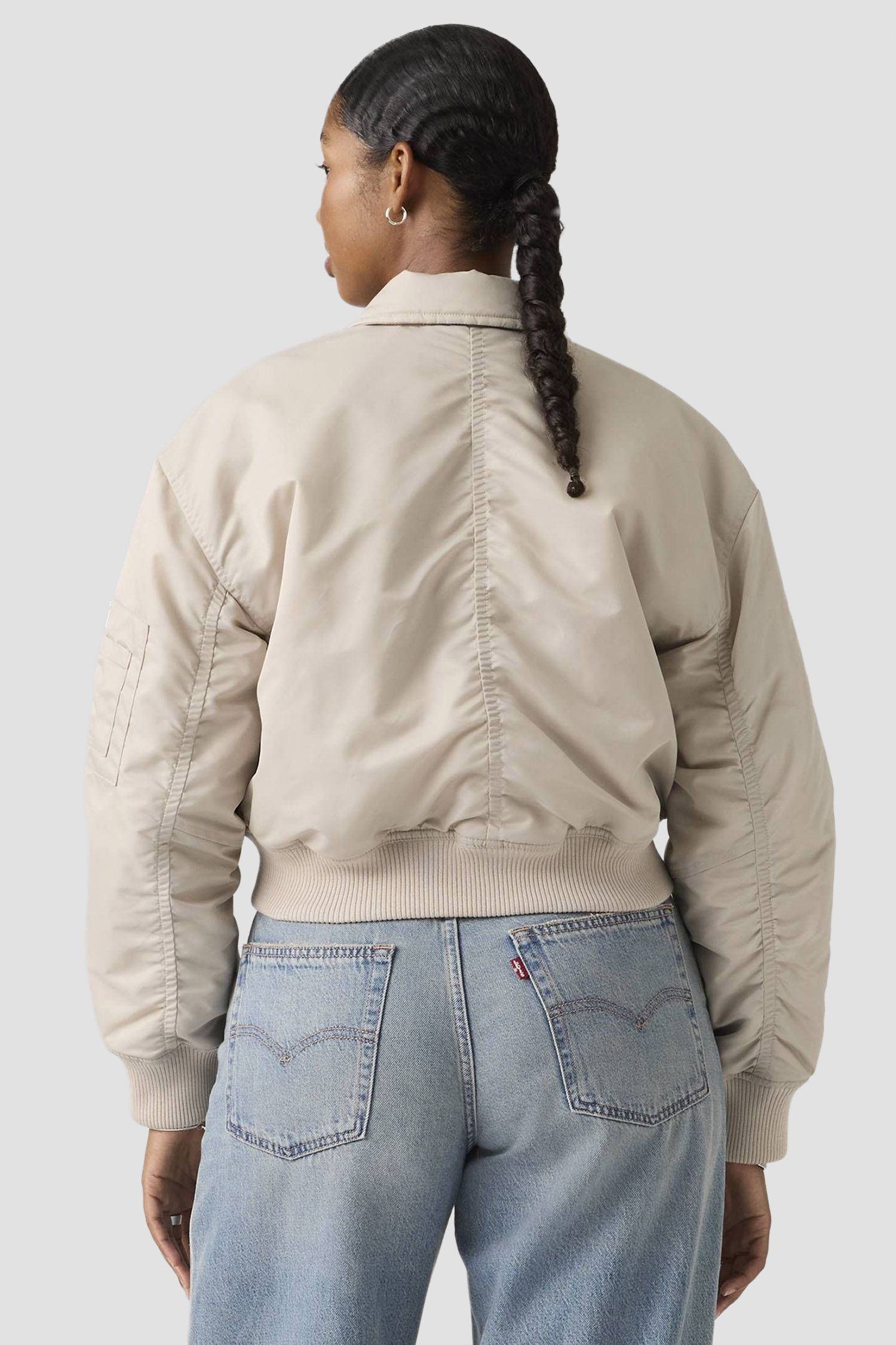 Женская светло-серая куртка Levi’s® 005AQ;0002
