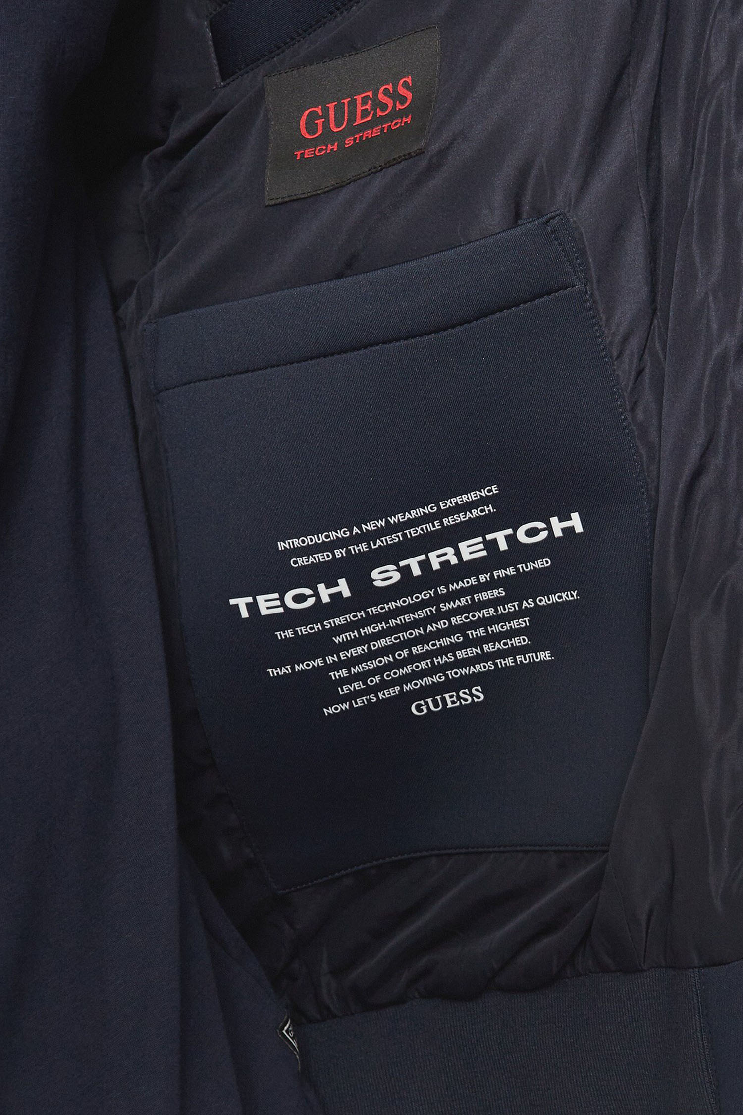 Мужская темно-синяя куртка Guess M4YL37.WG9U2;G7V2