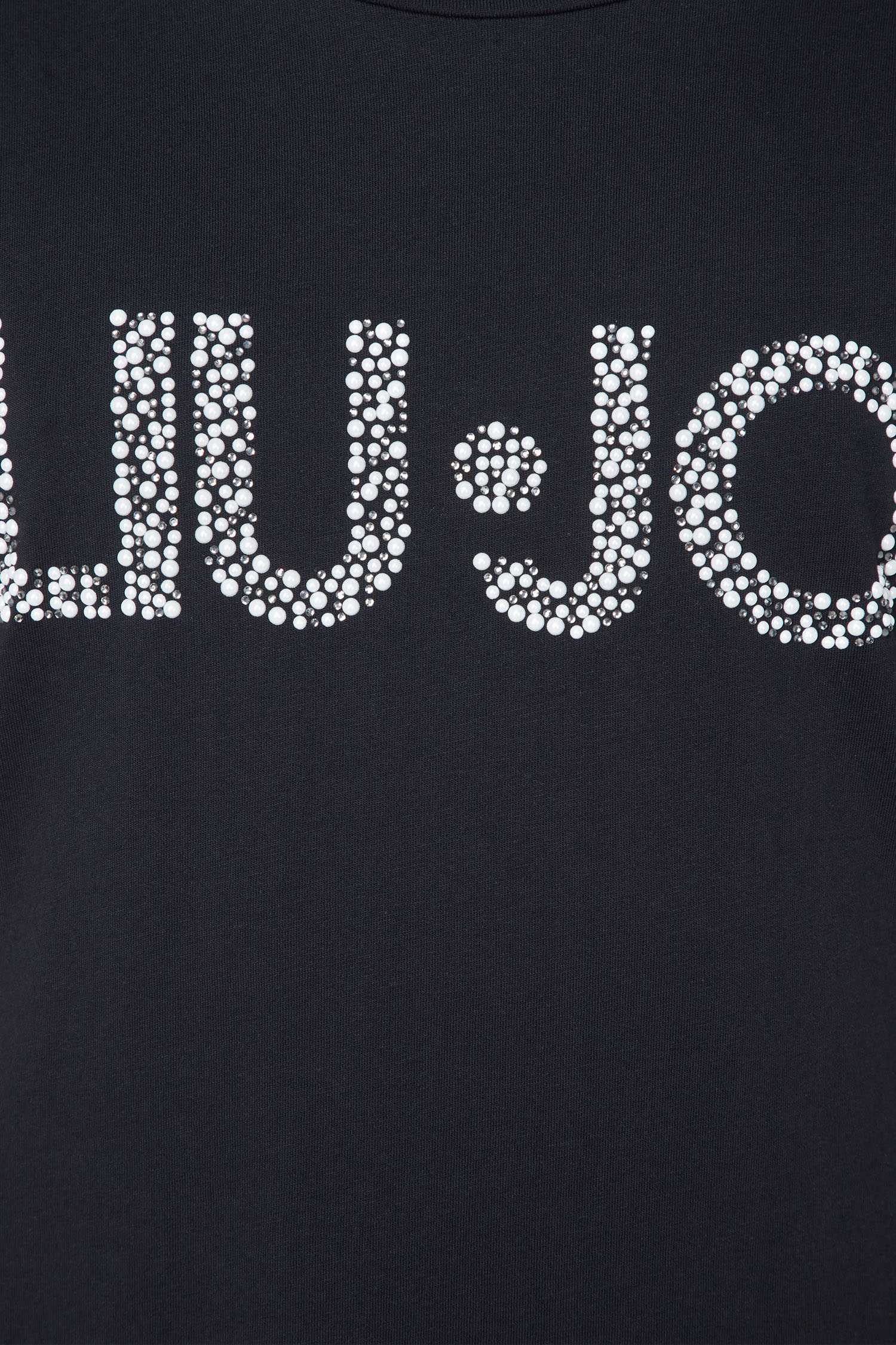 Жіноча чорна футболка Liu Jo MA4322.J5904;N9332