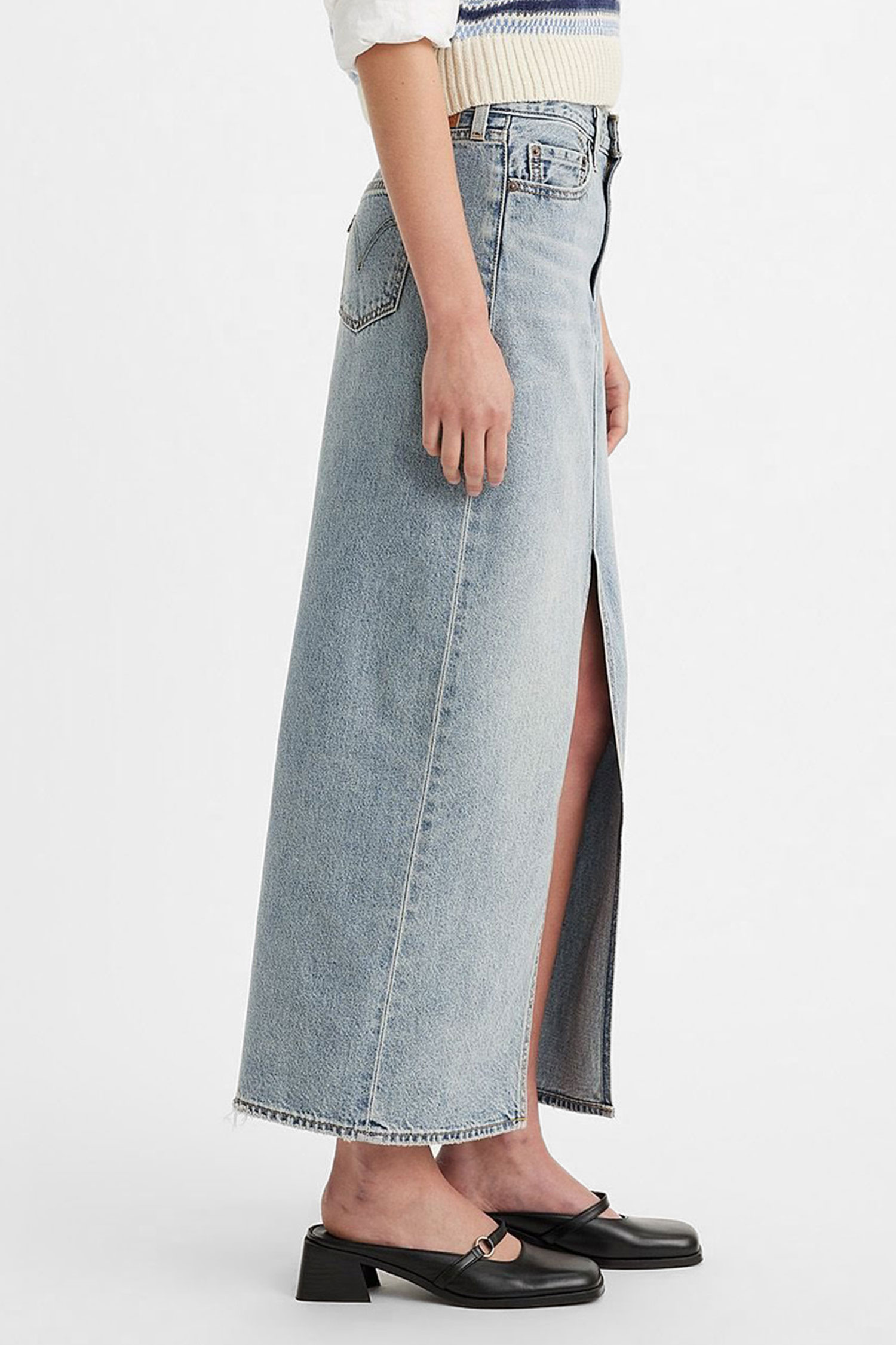 Женская голубая джинсовая юбка Levi’s® A7512;0000