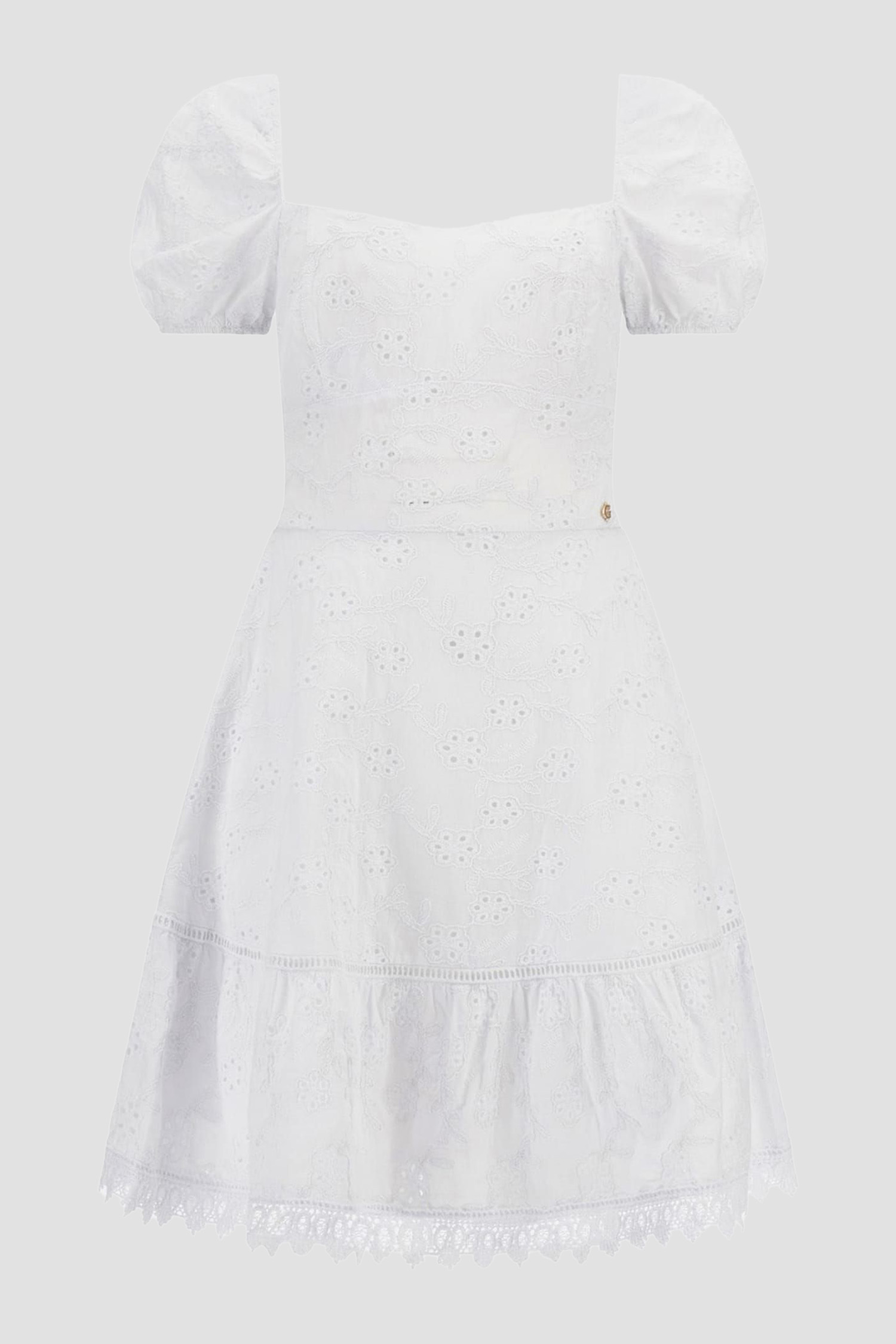 Женское белое платье Guess W4GK50.WG590;G011