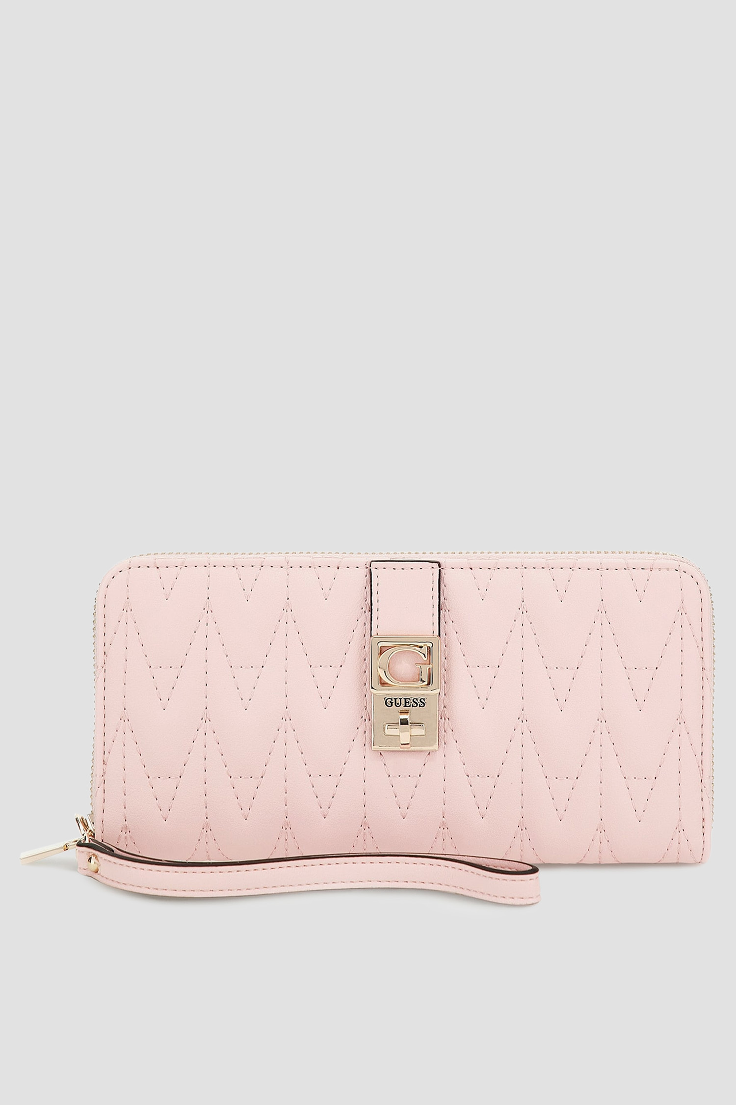Жіночий рожевий гаманець Guess SWQG87.62460;PLR