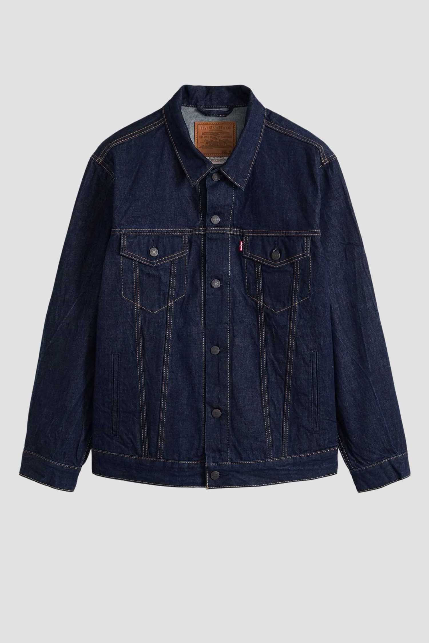 Чоловіча темно-синя джинсова куртка Levi’s® A5782;0083