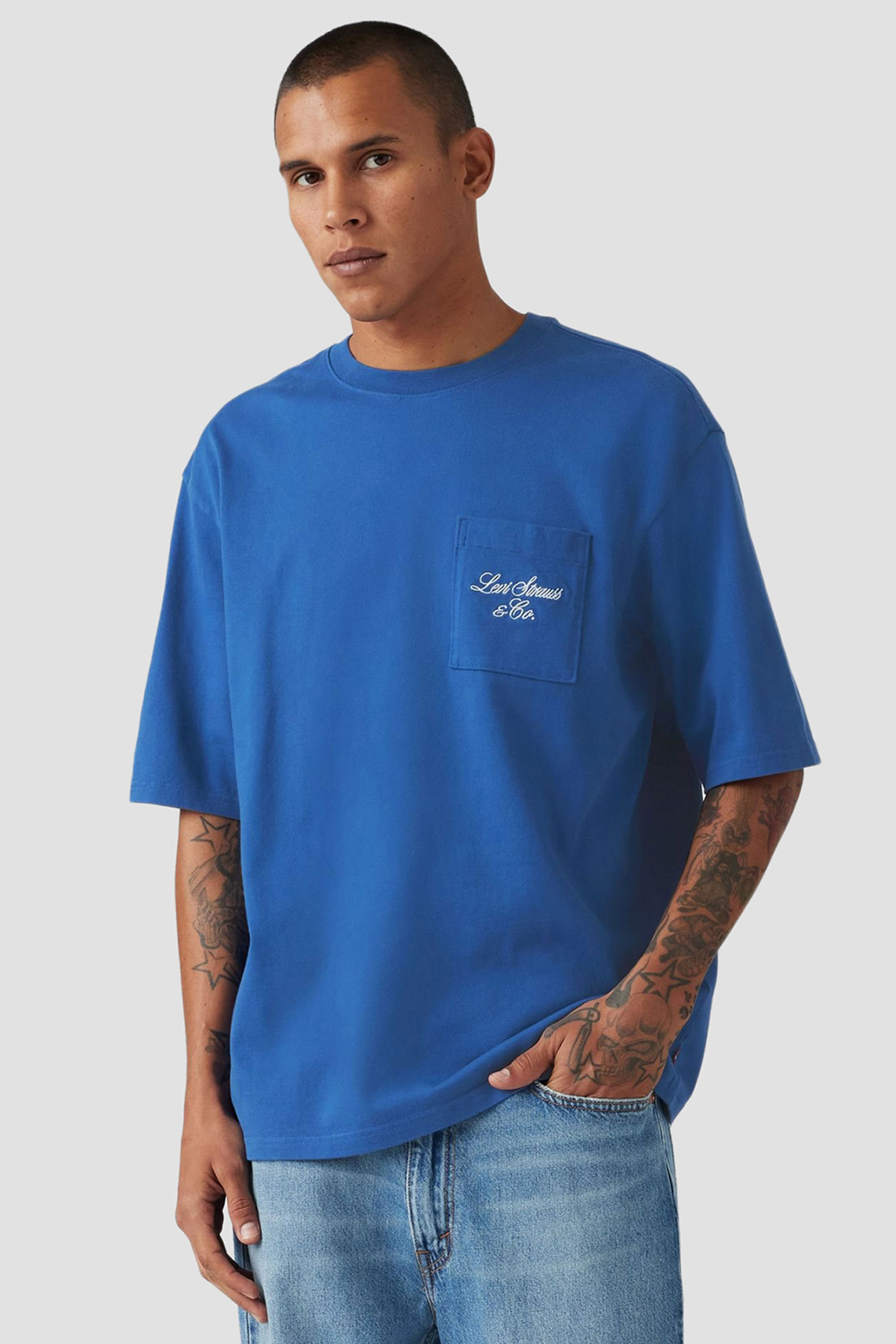 Чоловіча синя футболка Levi’s® 001MH;0003