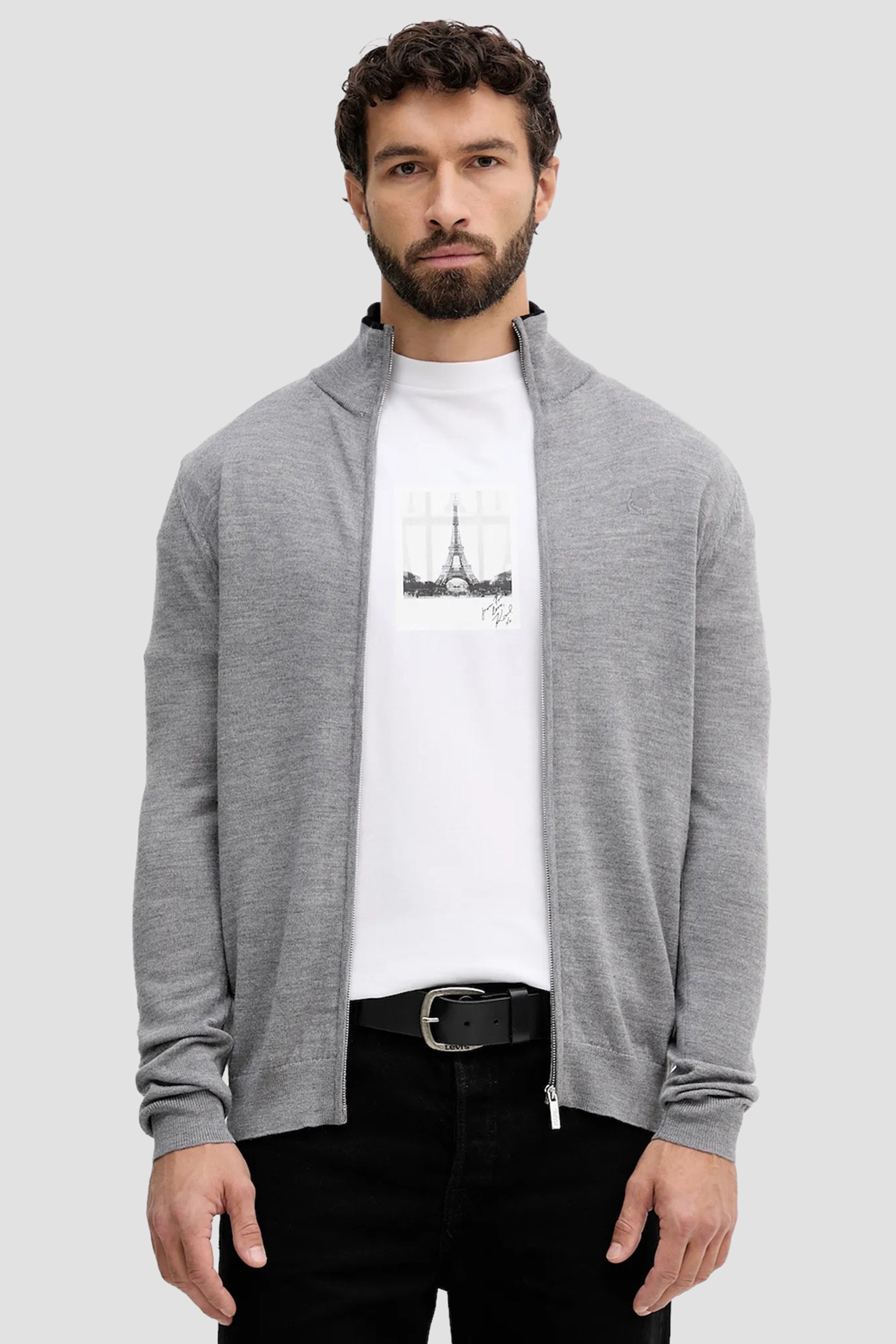 Чоловіча біла футболка Karl Lagerfeld 554235.755420;10