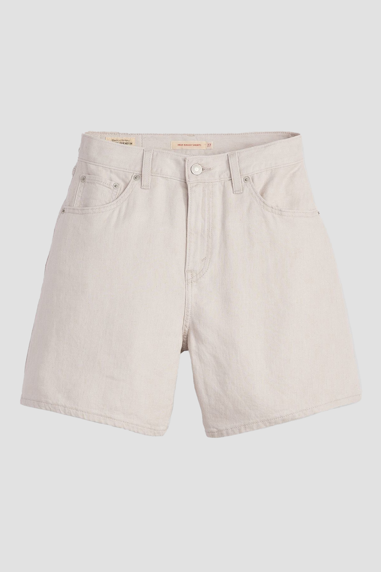 Жіночі світло-сірі лляні шорти High Rise Baggy Levi’s® A9311;0018