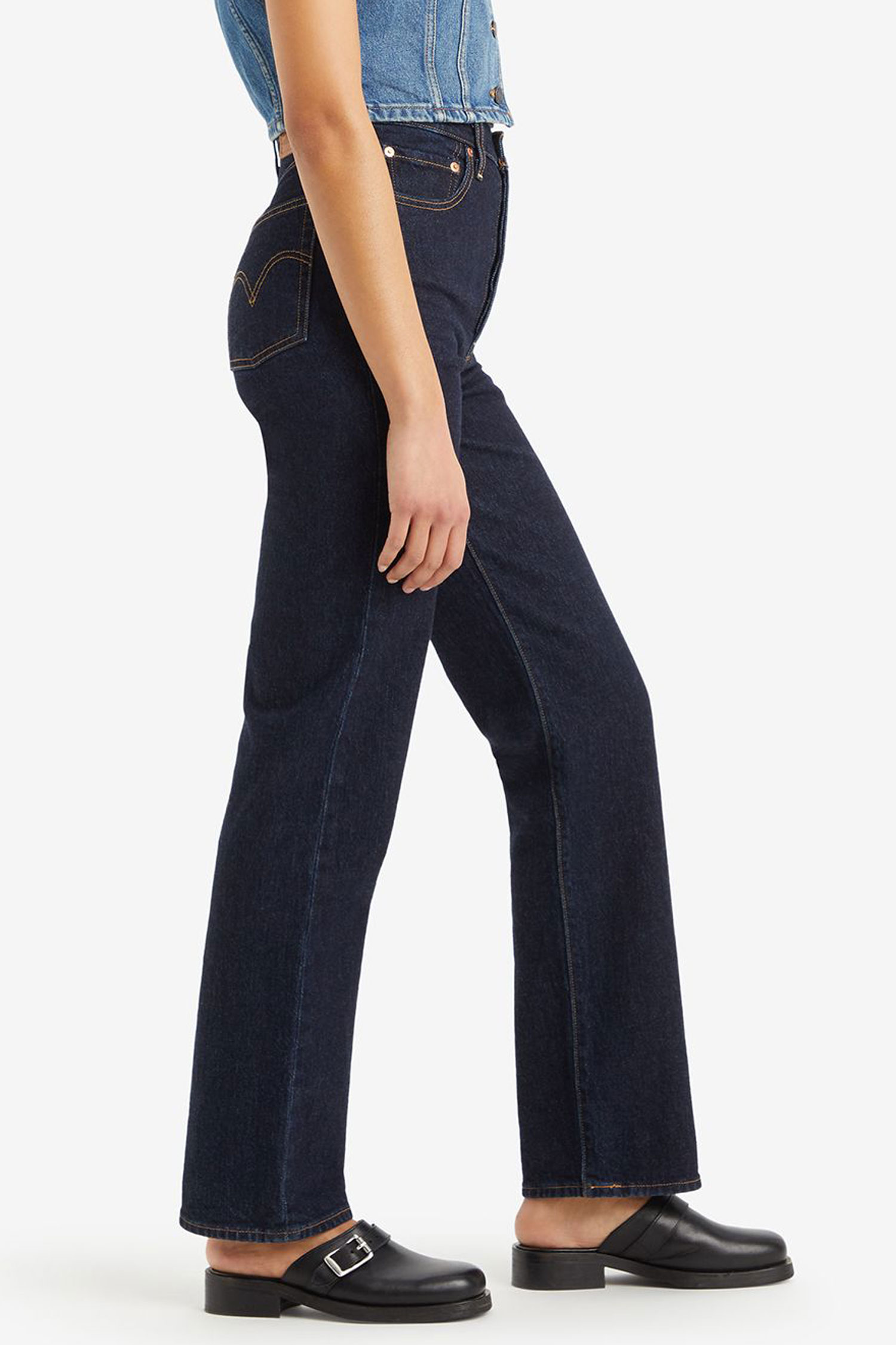 Жіночі темно-сині джинси Ribcage Full Length Levi’s® 79078;0014