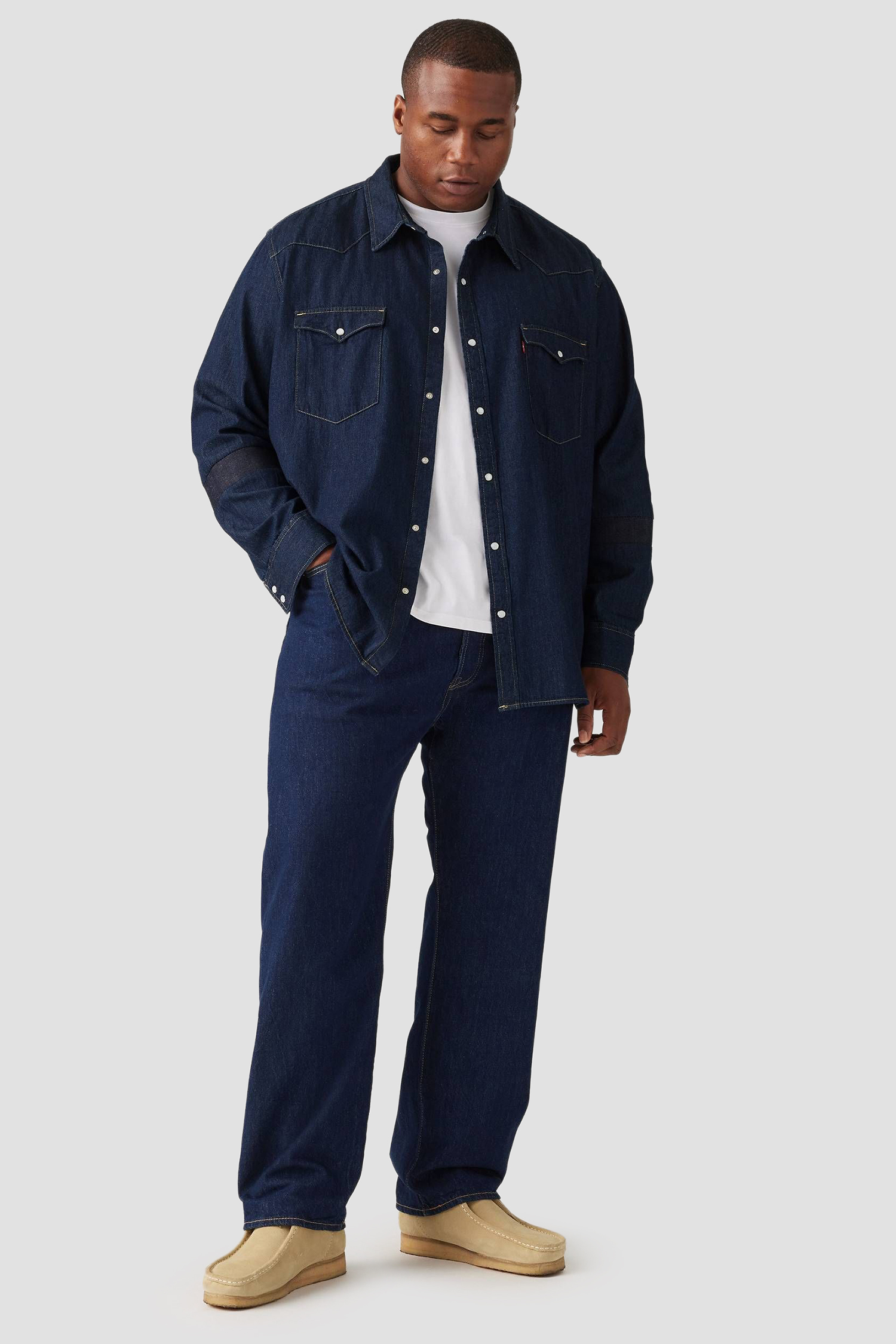 Чоловічі темно-сині джинси 501® Levi’s® 11501;0165