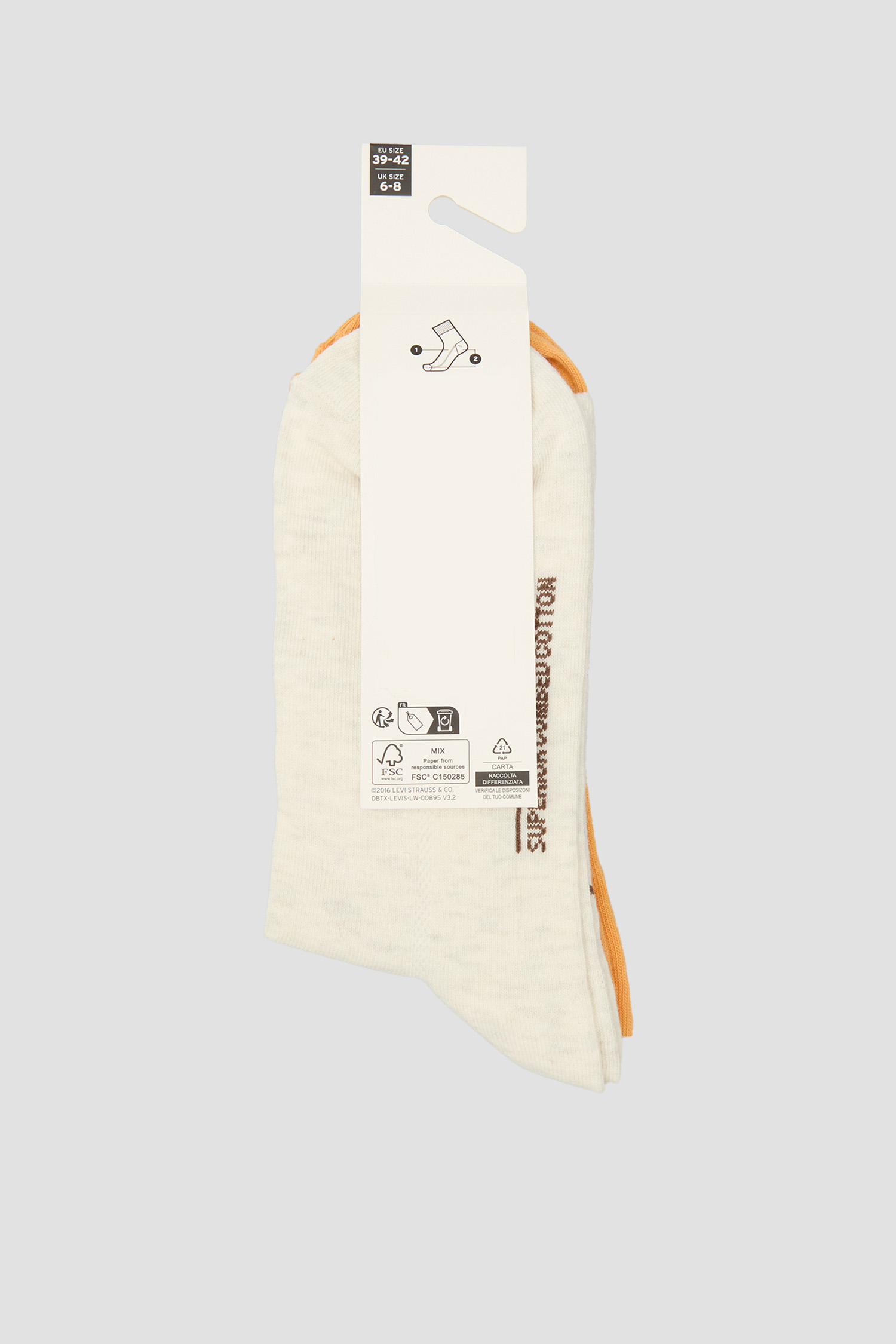 Носки (2 пары) Levi’s® 701210567;024