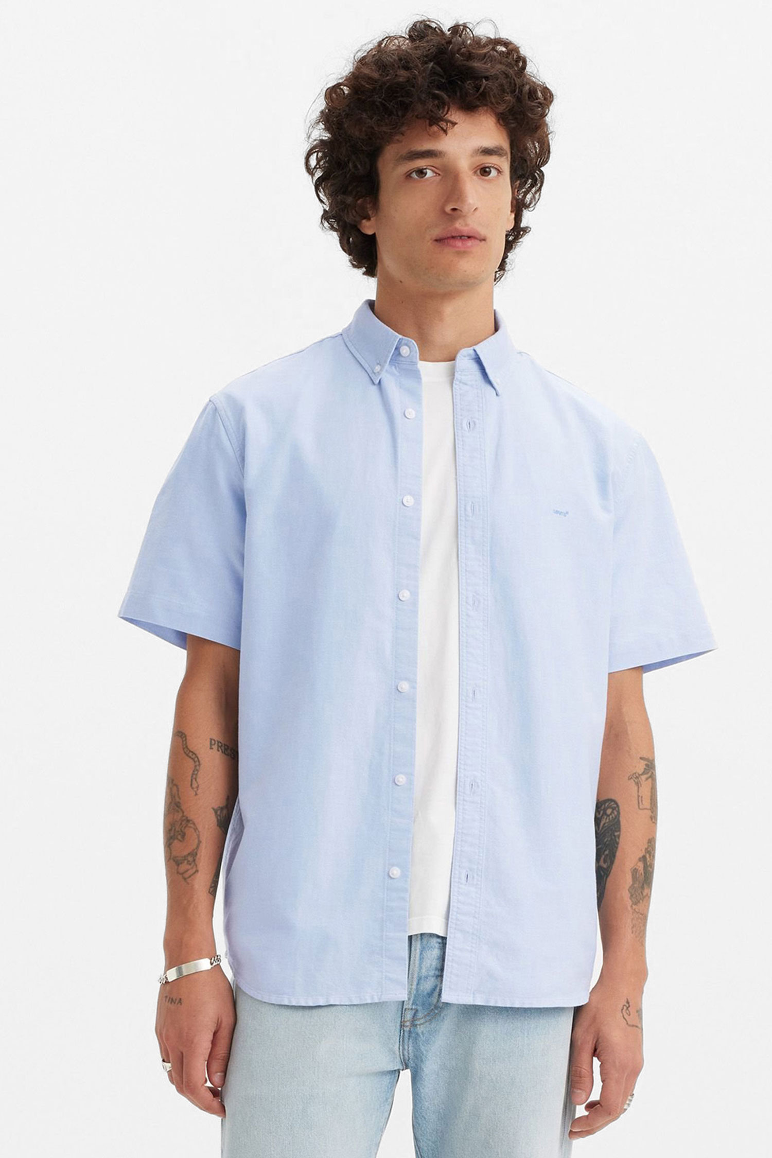Мужская голубая рубашка Levi’s® A9161;0000