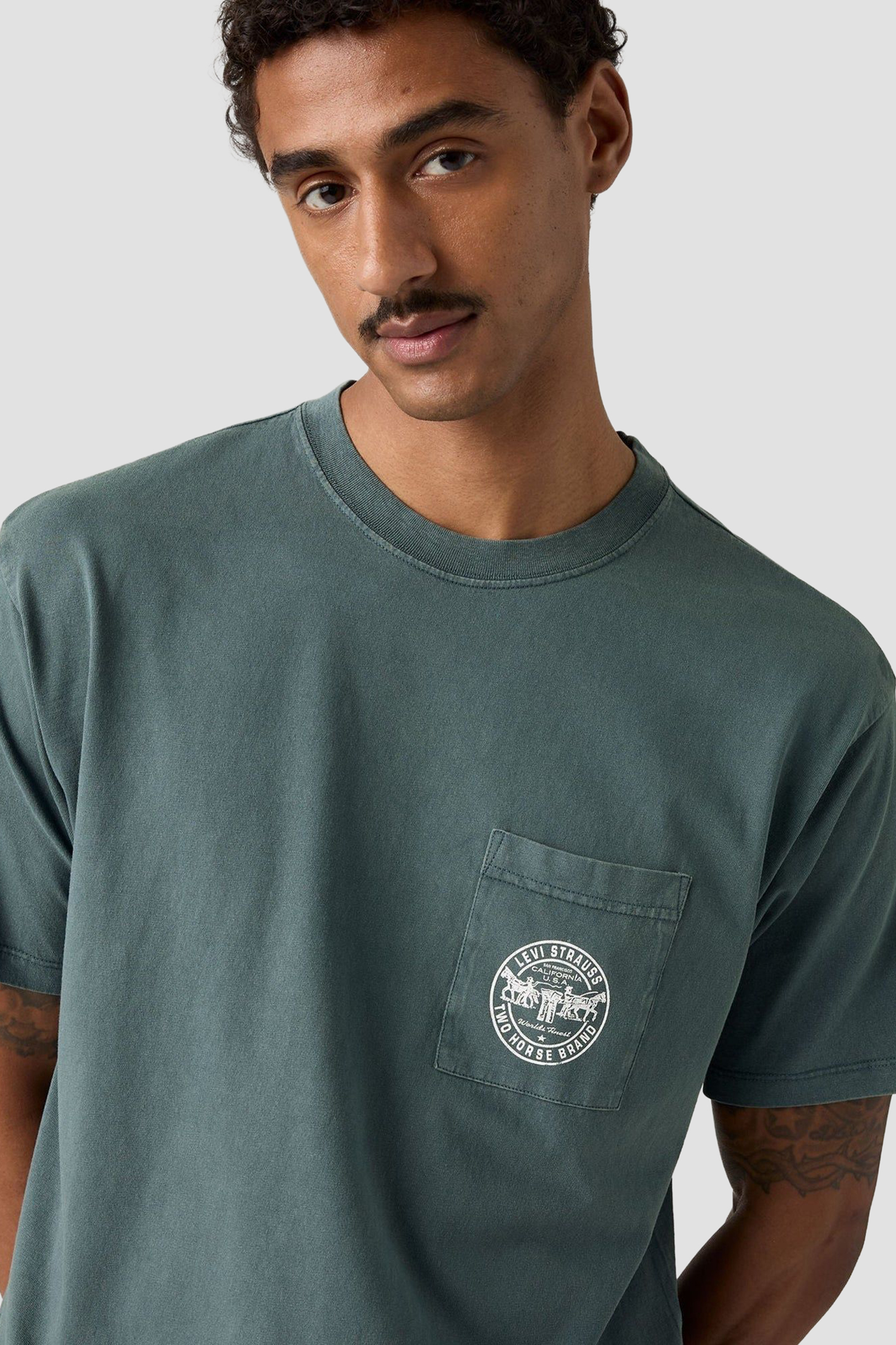 Мужская голубая футболка Levi’s® 005HV;0003