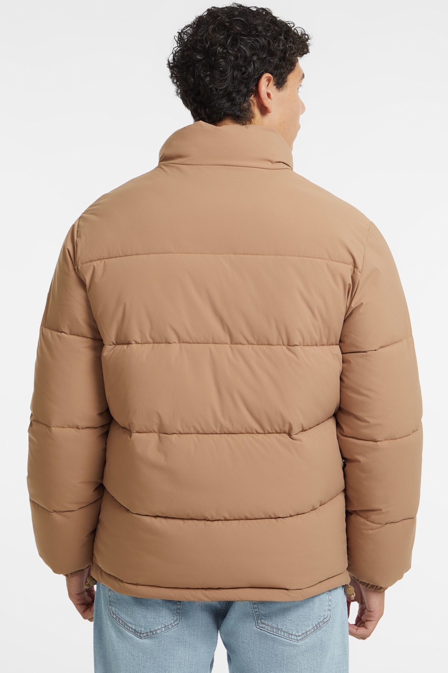 Мужская бежевая куртка Guess Jeans M4BL20.WGII2;G1DQ