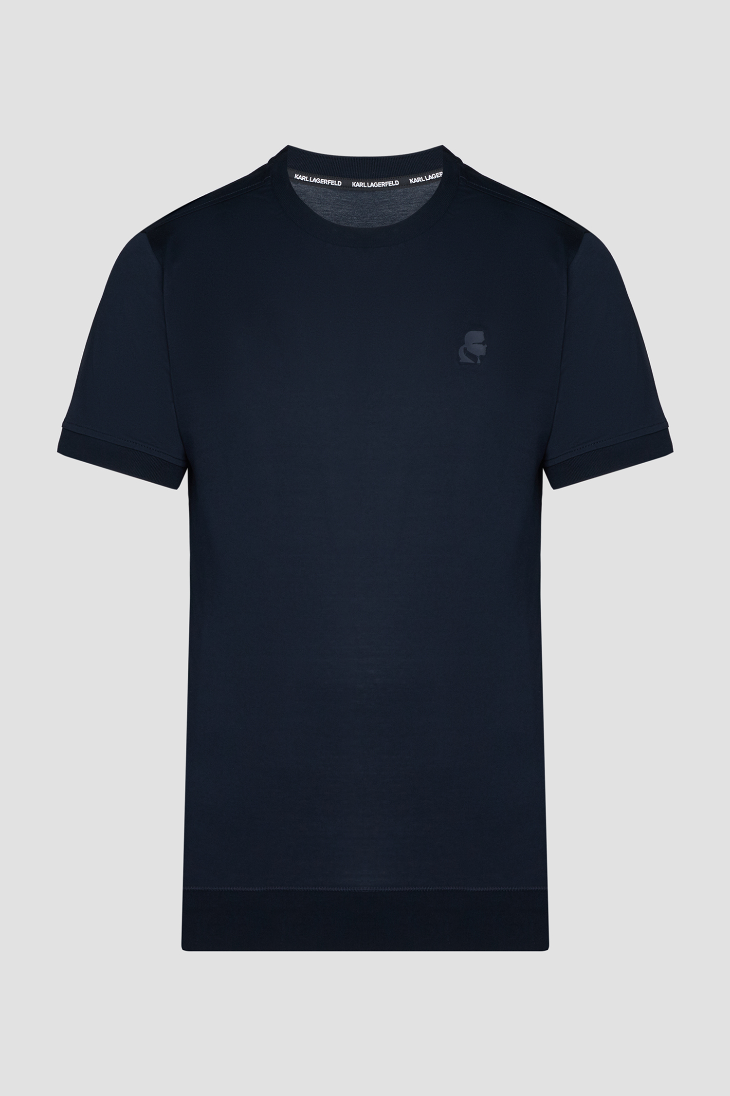Мужская темно-синяя футболка Karl Lagerfeld 542200.755001;690