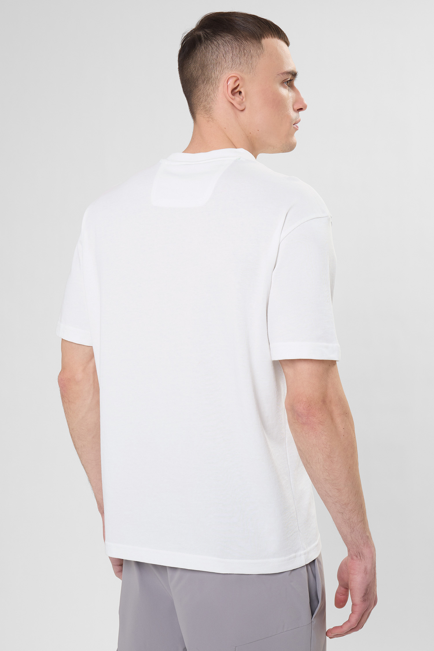 Чоловіча біла футболка BOSS 50519368;100