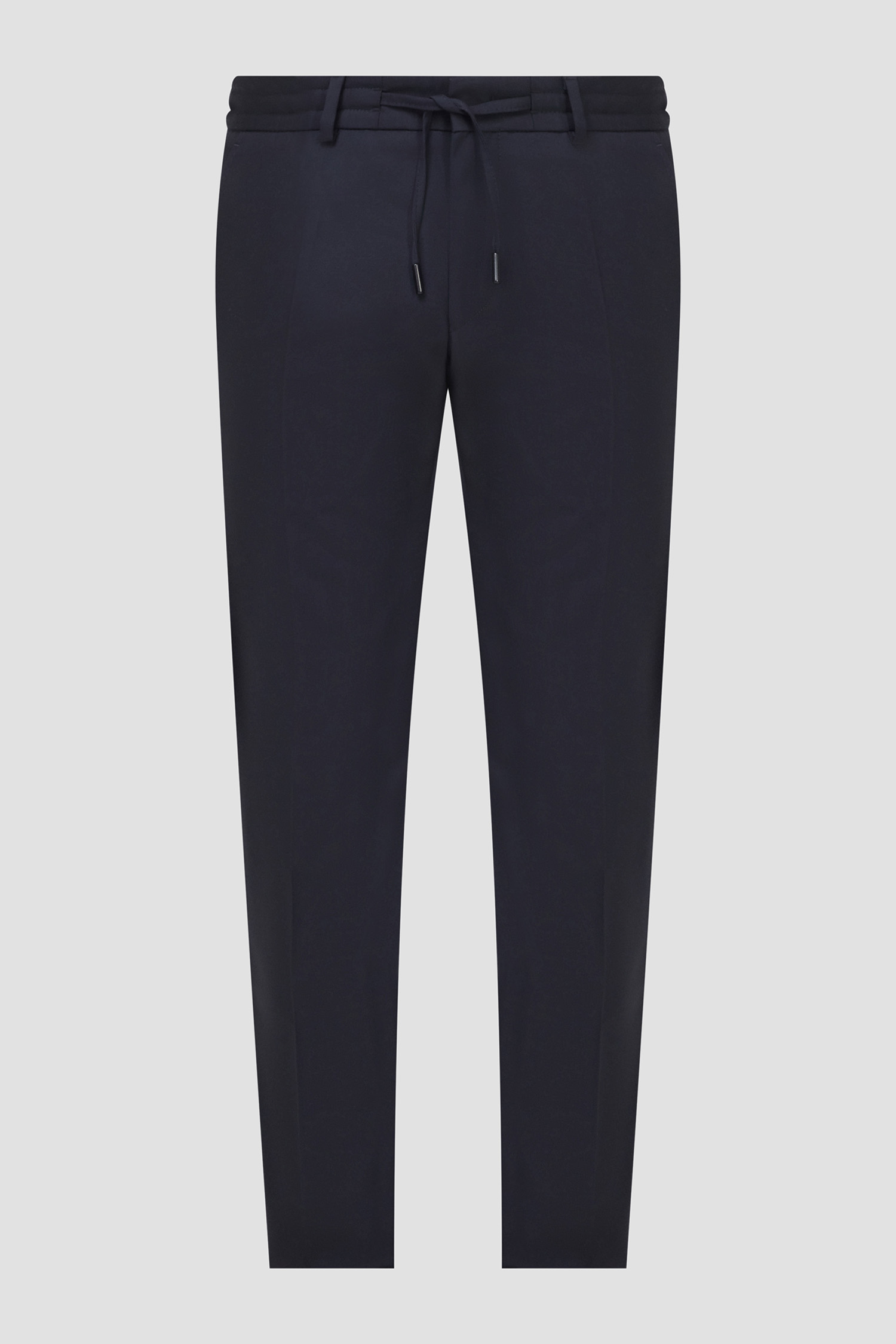 Чоловічі темно-сині вовняні брюки Karl Lagerfeld 533083.255056;690