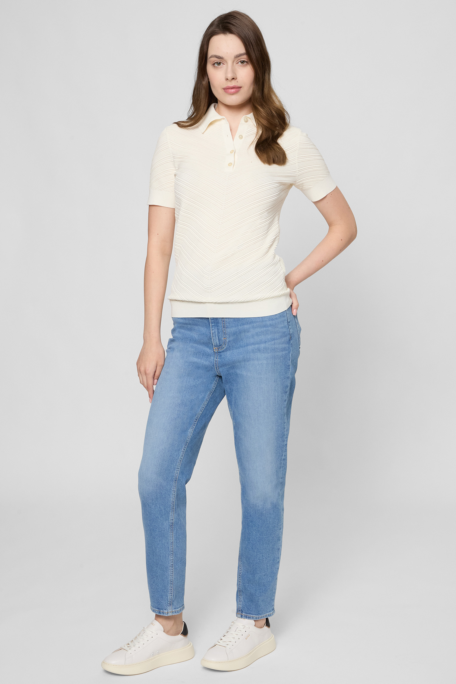 Женские голубые джинсы BOSS 50492789;430