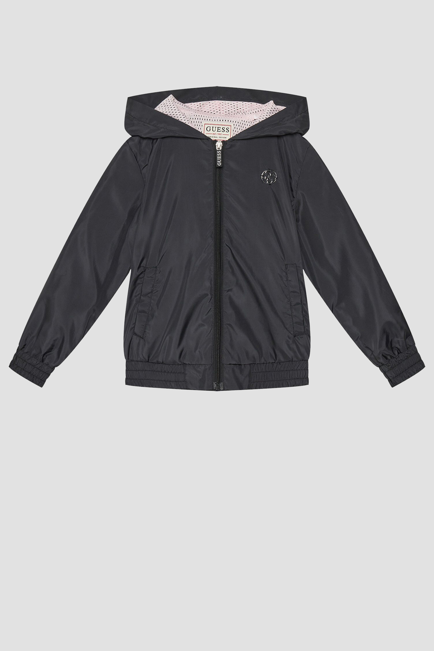 Дитяча чорна вітровка Guess Kids J5RL06.WCFM0;JBLK