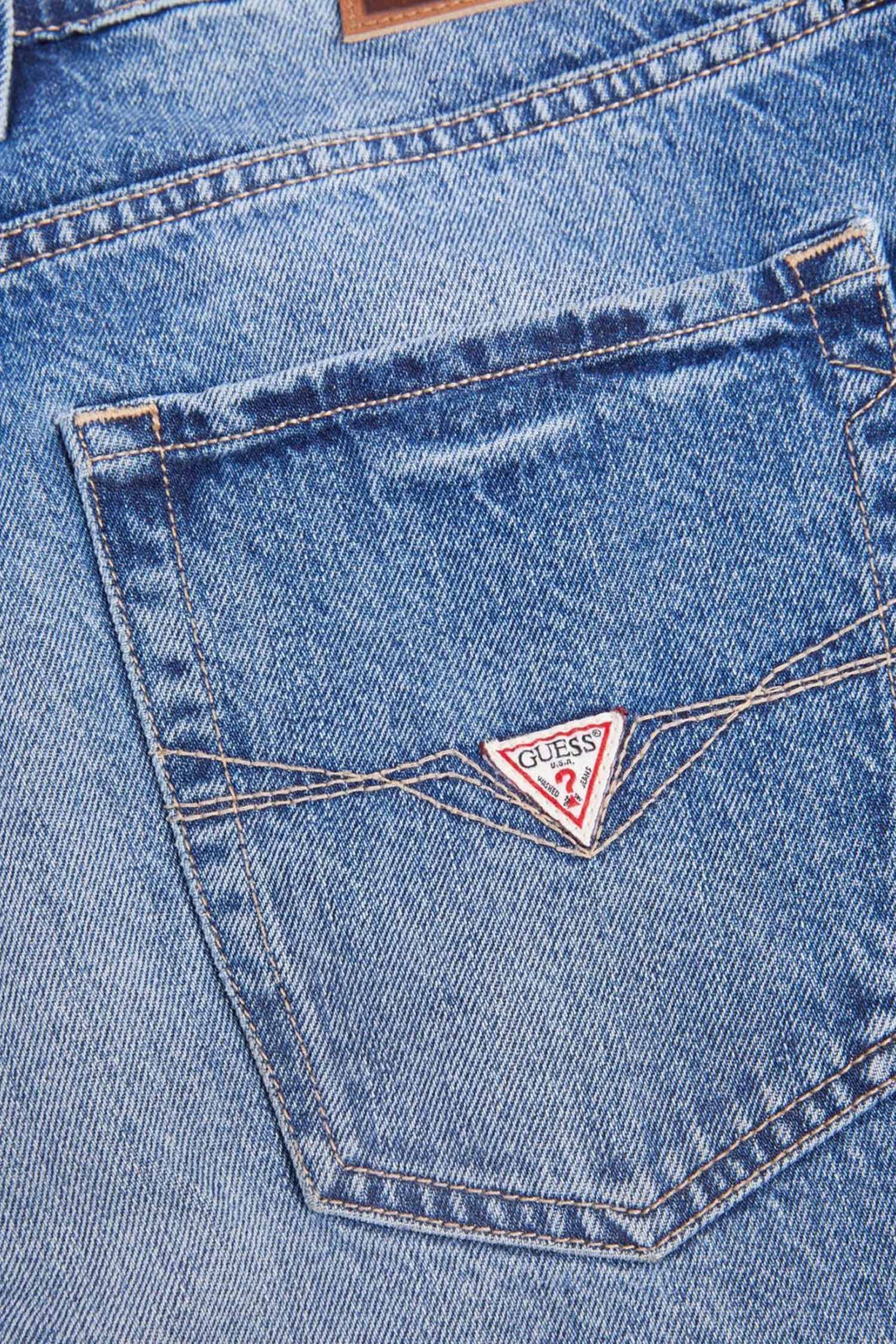 Чоловічі сині джинсові шорти Guess M3GD27.D4T9G;BCIT