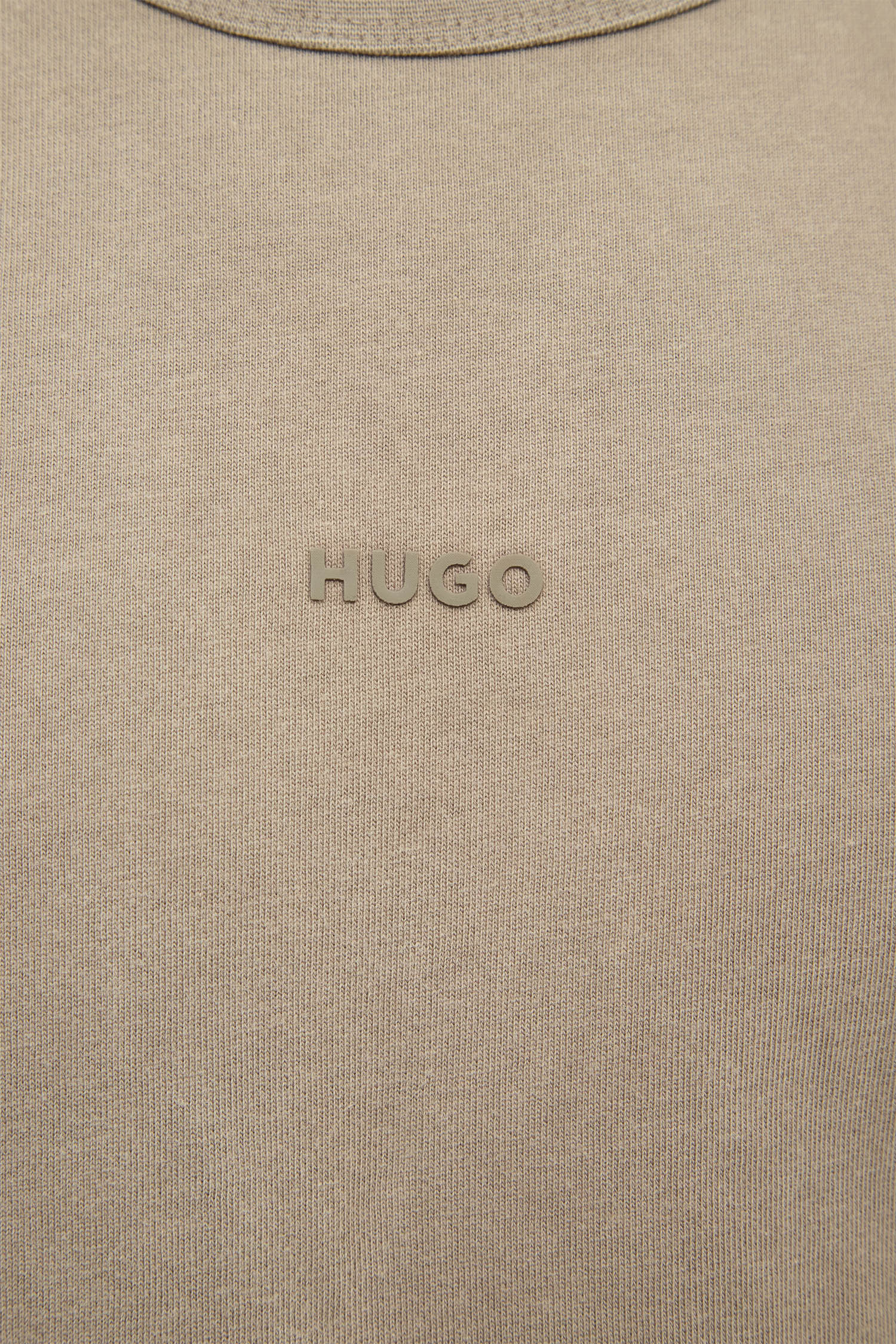 Мужская бежевая футболка HUGO 50531739;219
