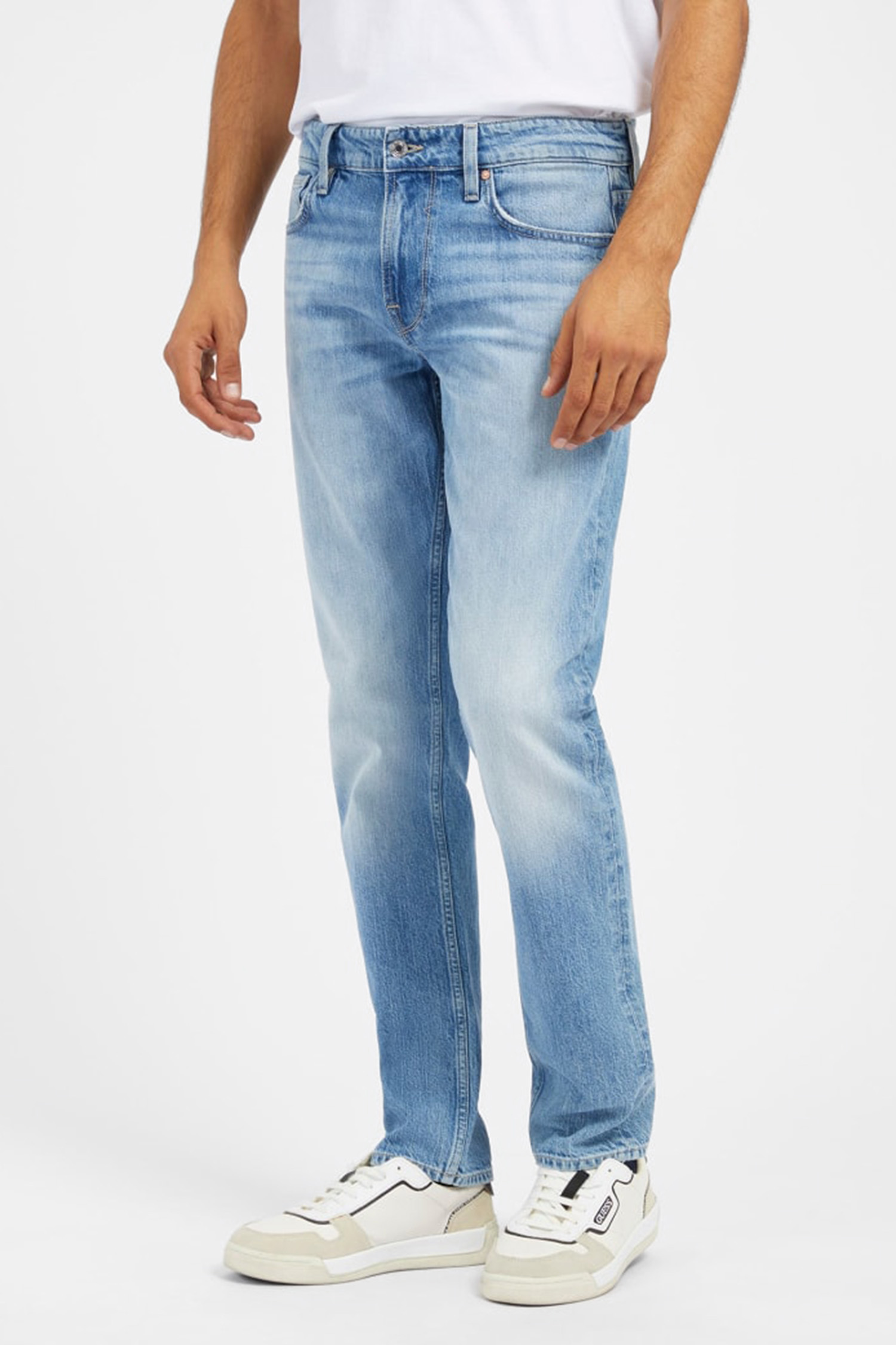 Мужские голубые джинсы Guess M4RAS2.D58M3;R8TE