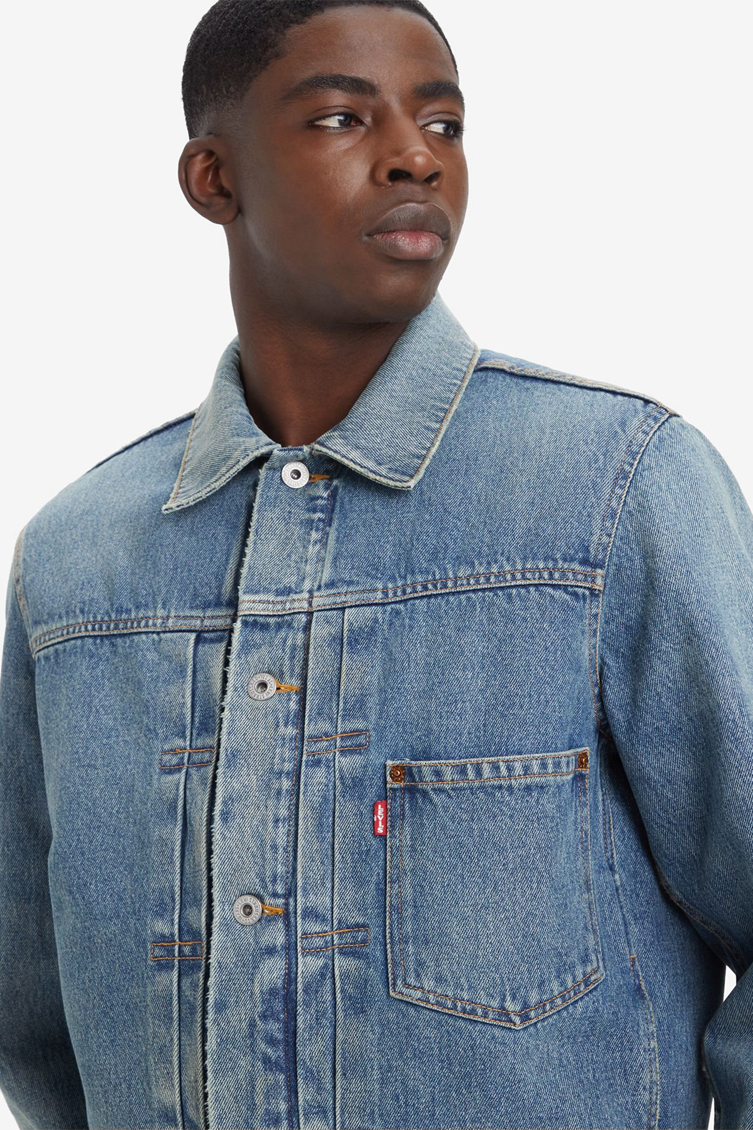 Мужская голубая джинсовая куртка 2в1 Levi’s® A8634;0000