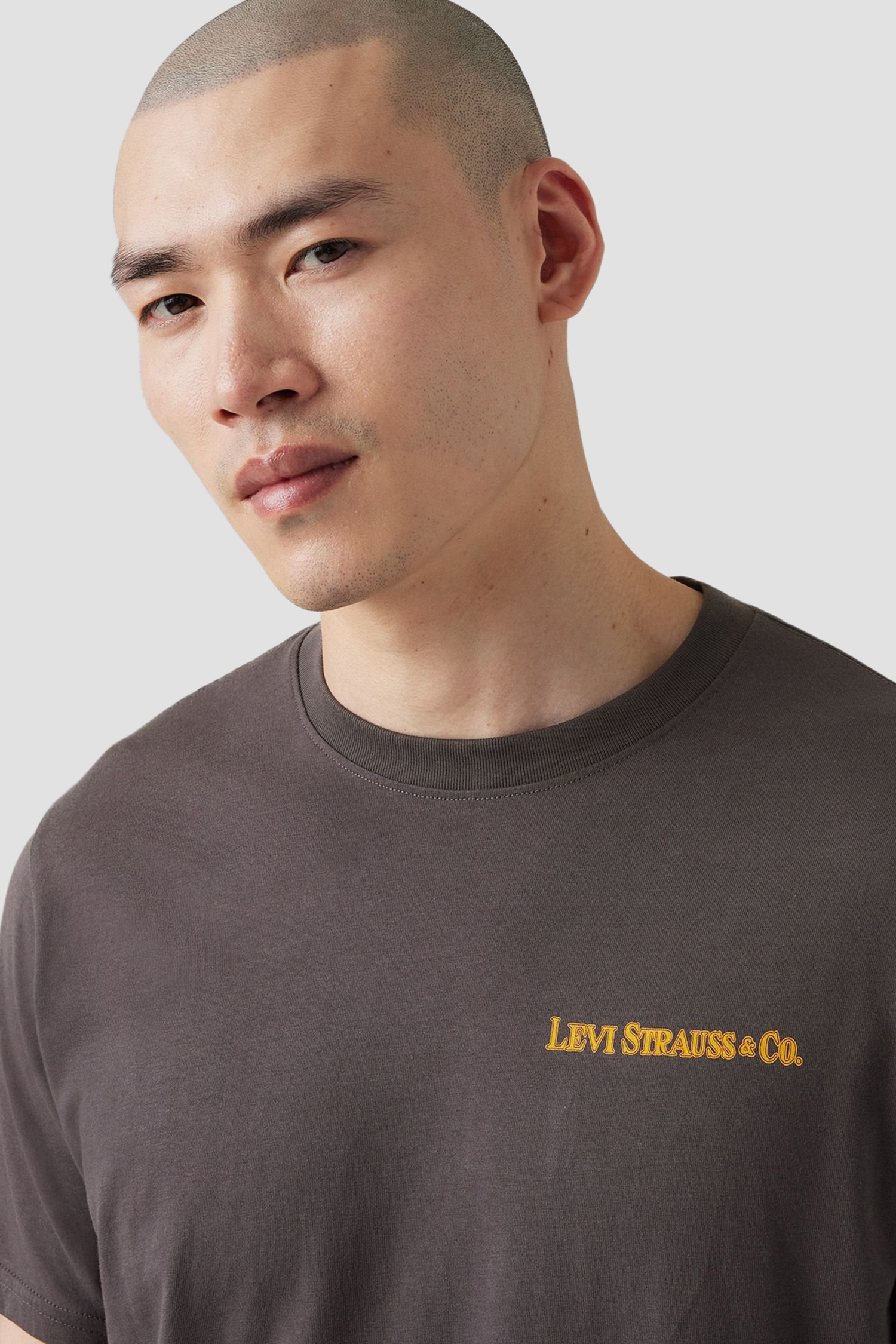 Чоловіча темно-сіра футболка Levi’s® 16143;1947