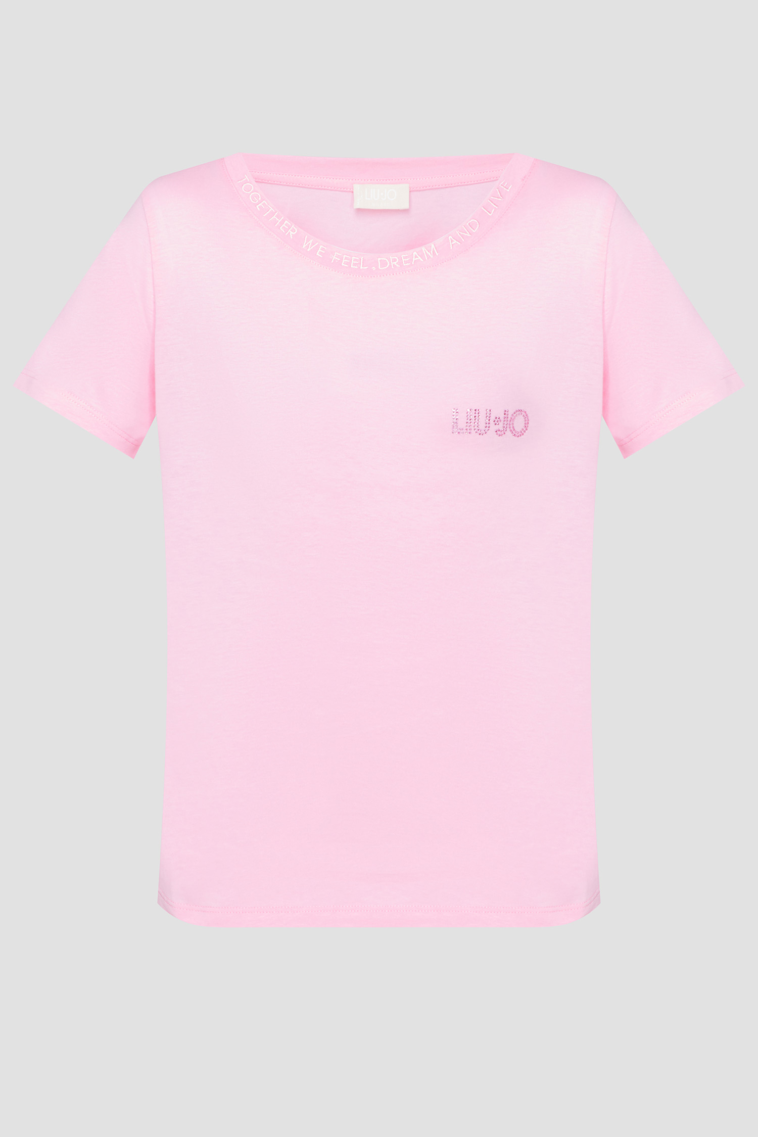 Женская розовая футболка Liu Jo MA4395.J6308;32010