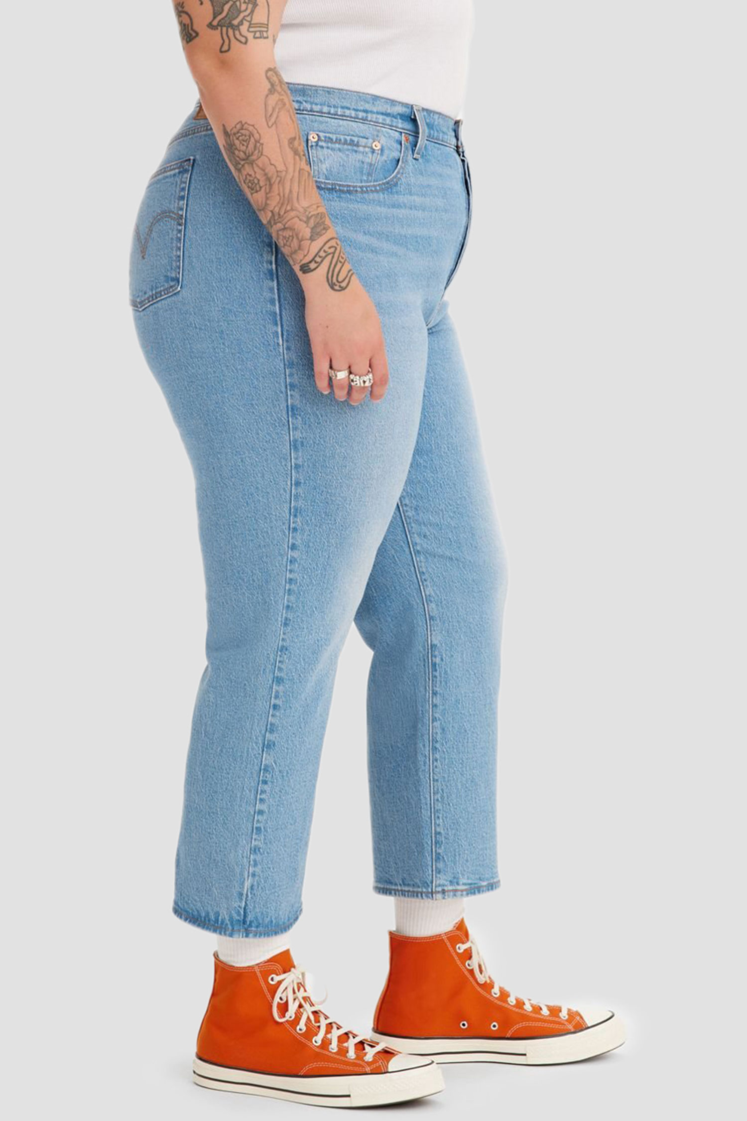 Женские голубые джинсы Ribcage Straight Levi’s® 38843;0023