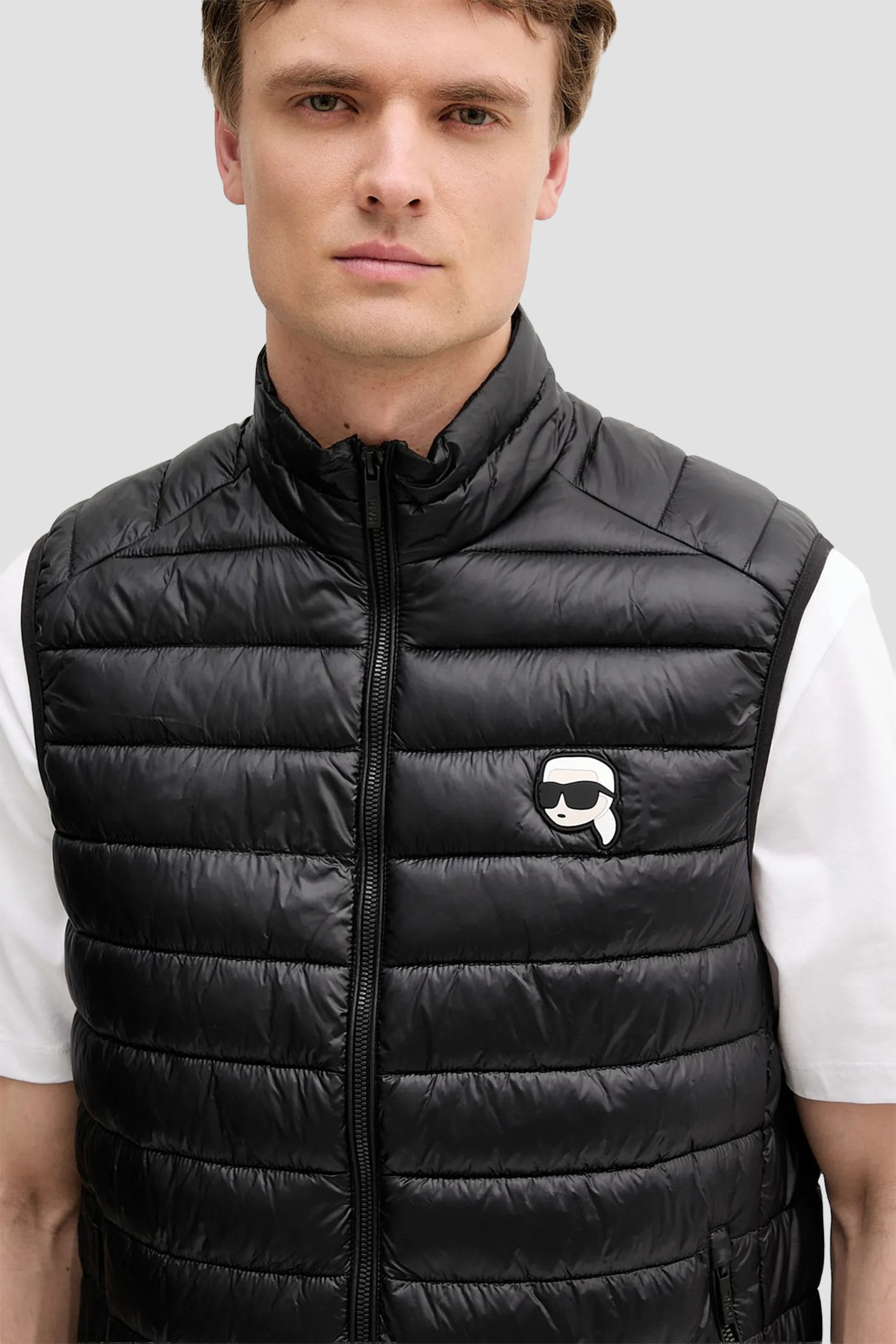 Чоловічий чорний жилет Karl Lagerfeld 500590.505711;990
