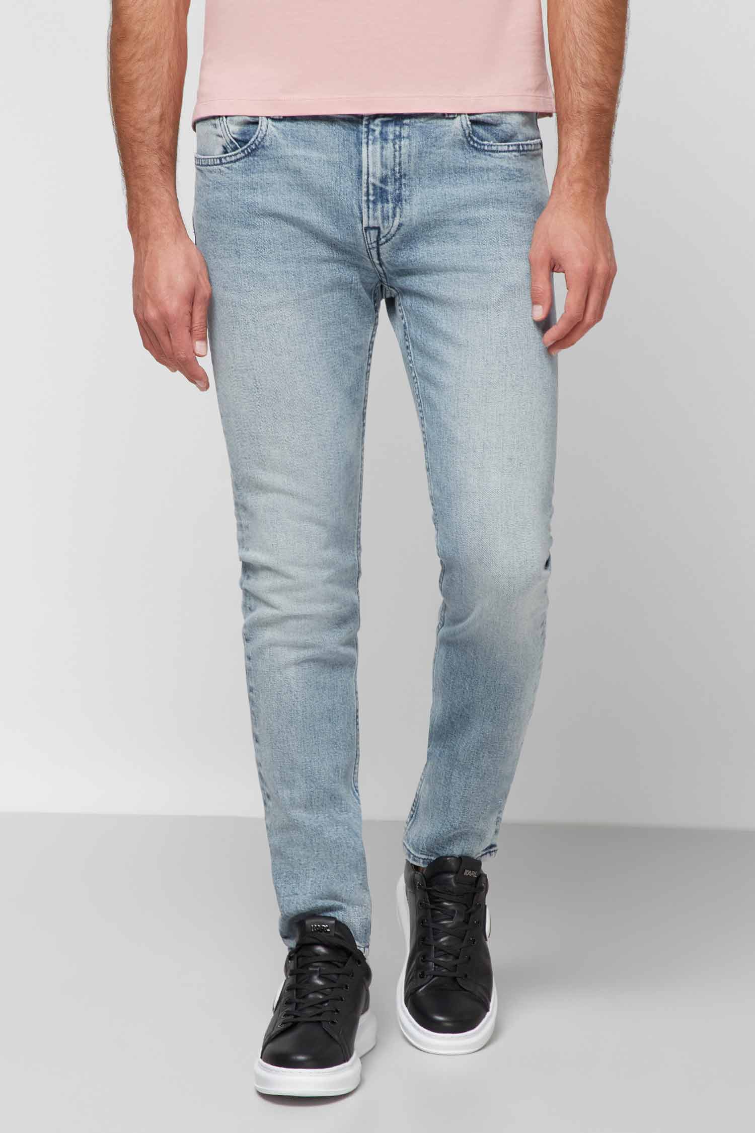 Мужские голубые джинсы Karl Lagerfeld 511843.265801;620