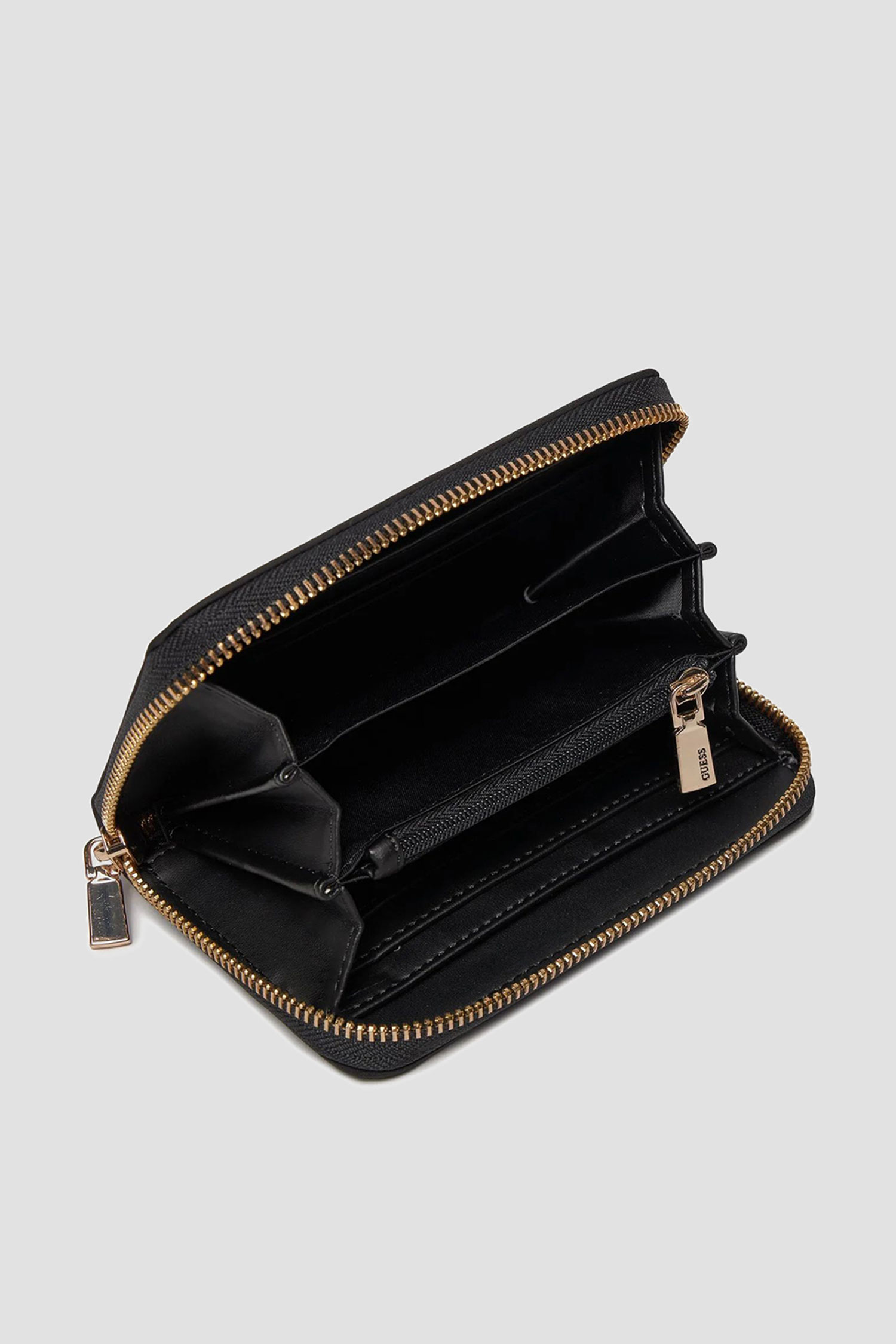 Жіночий чорний гаманець Guess SWEYG8.39540;BLA