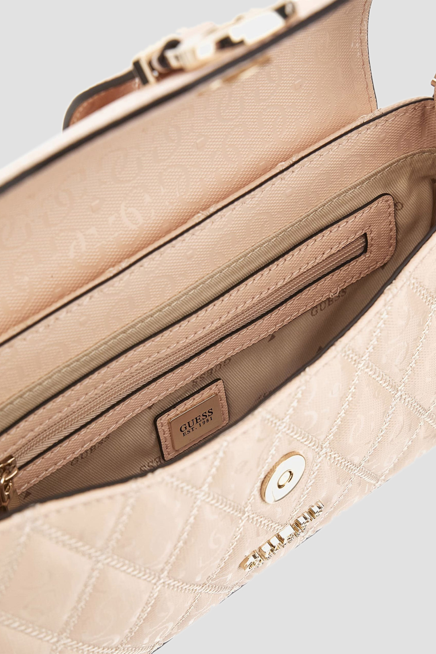 Женская персиковая сумка Guess HWGG93.06180;LPH