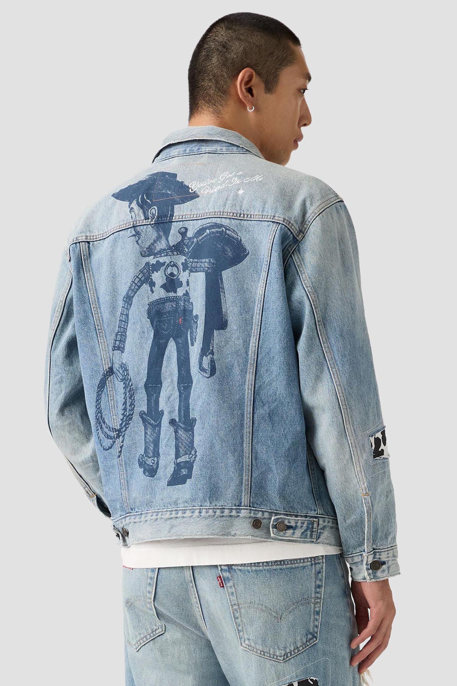Чоловіча блакитна джинсова куртка Levi's® x Toy Story Levi’s® 0034J;0000
