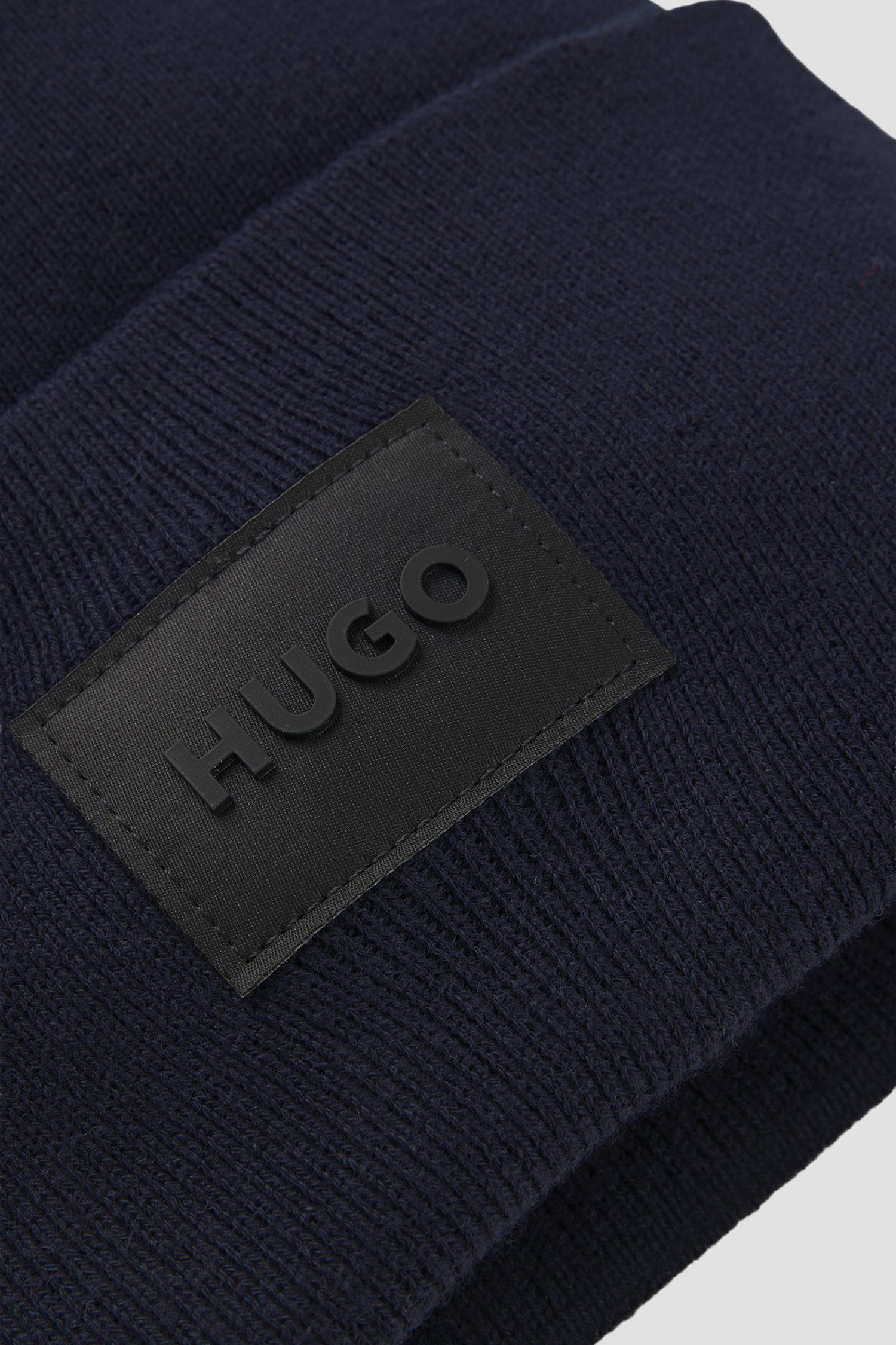 Чоловіча темно-синя шапка HUGO 50551508;410