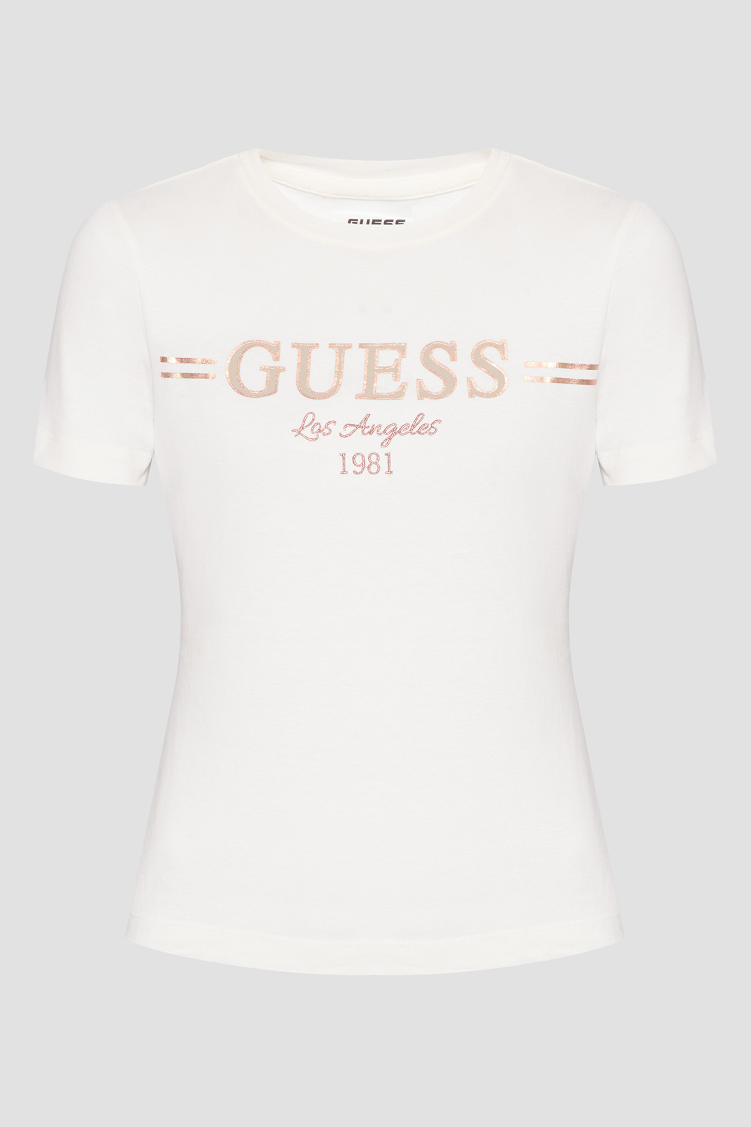 Жіноча біла футболка Guess V5BI15.KA260;G1O6