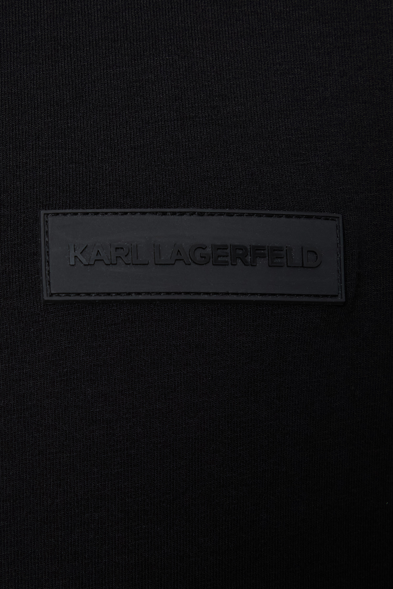 Мужское черное поло Karl Lagerfeld 561221.745019;990