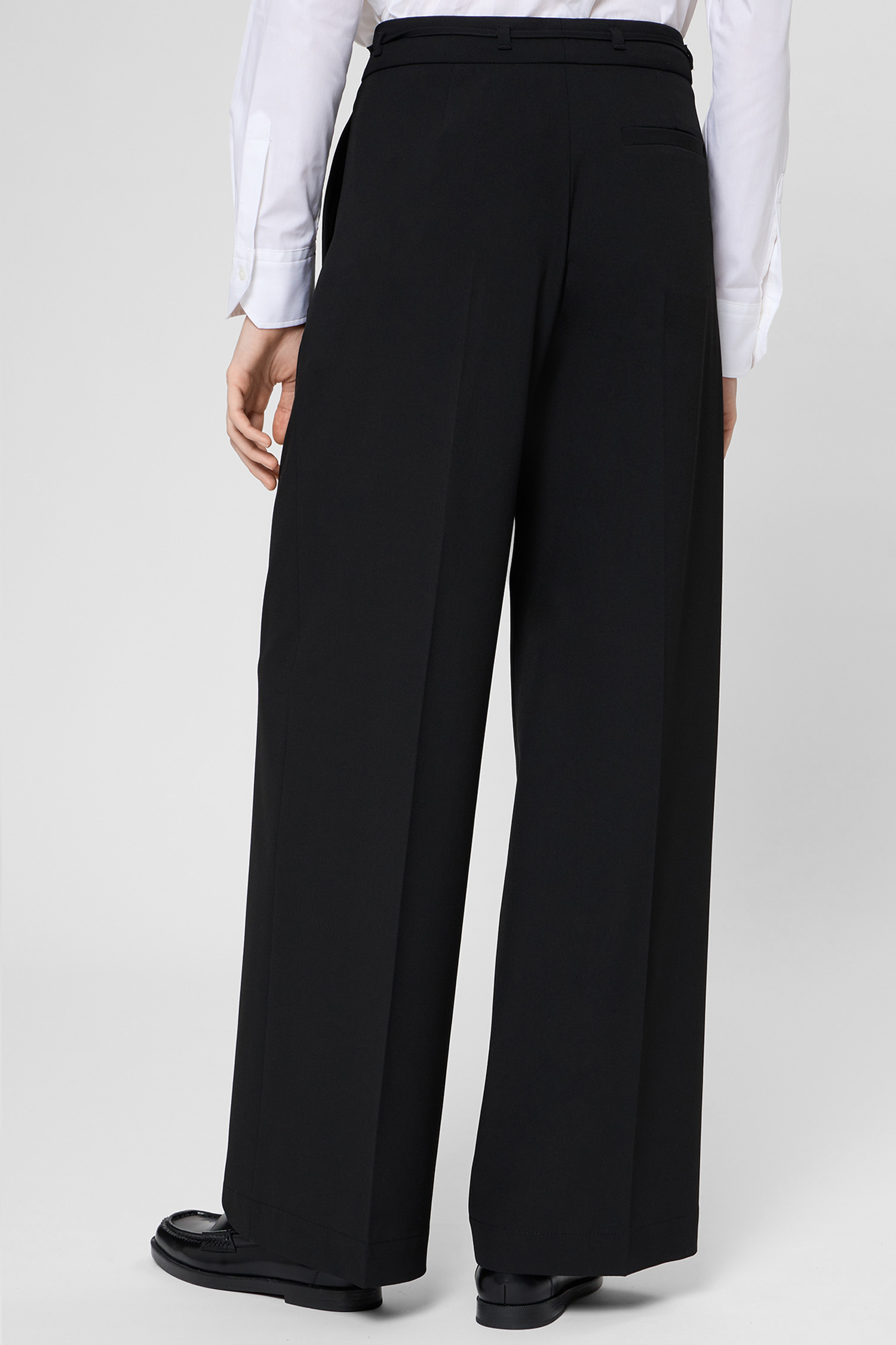 Женские черные брюки HUGO 50555897;001