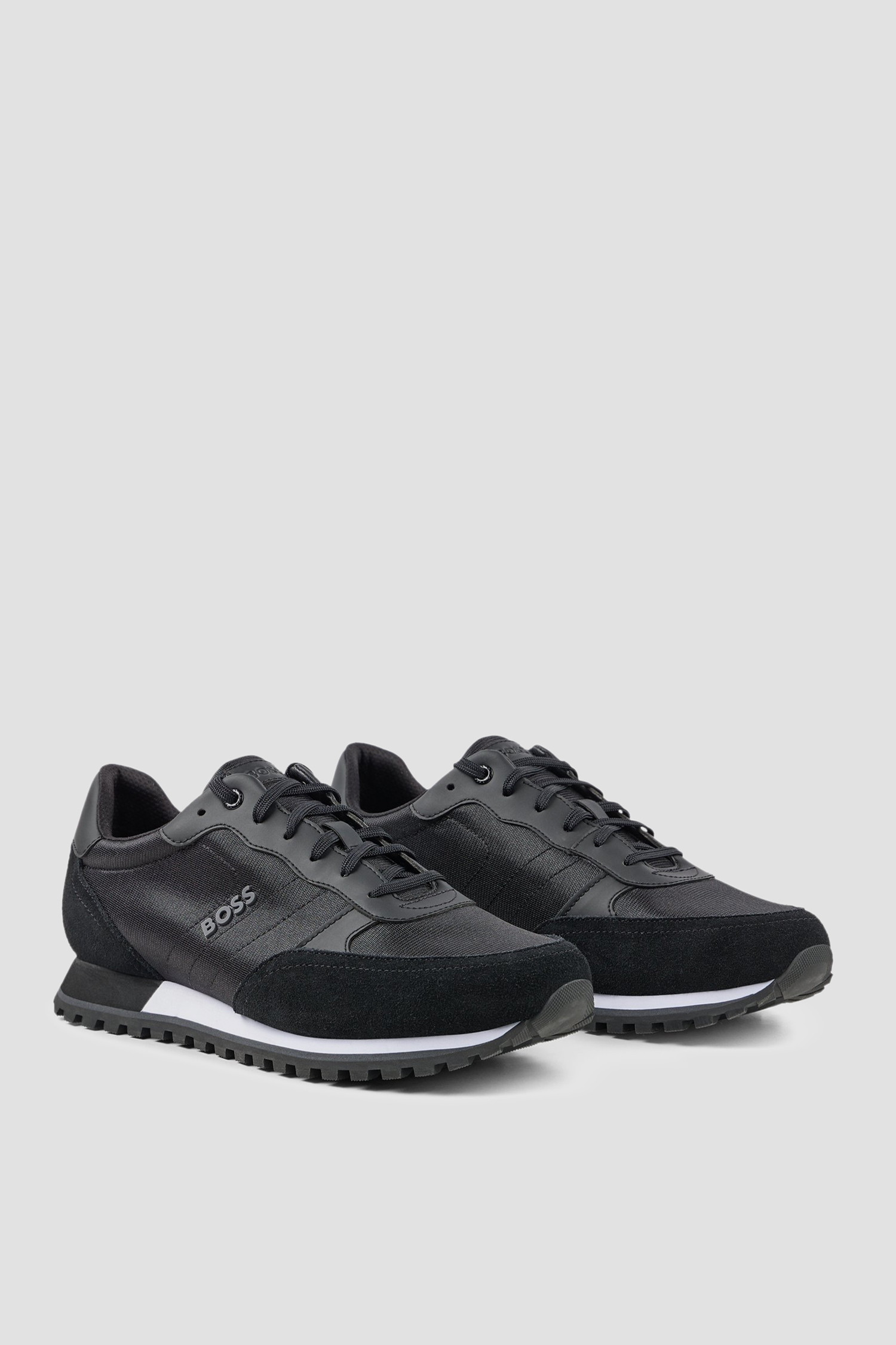 Чоловічі чорні кросівки BOSS 50470152;001