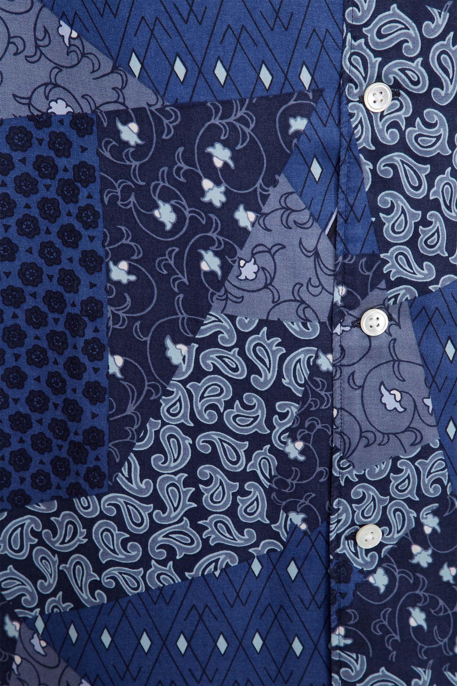 Чоловіча синя сорочка з візерунком Levi’s® 72625;0069