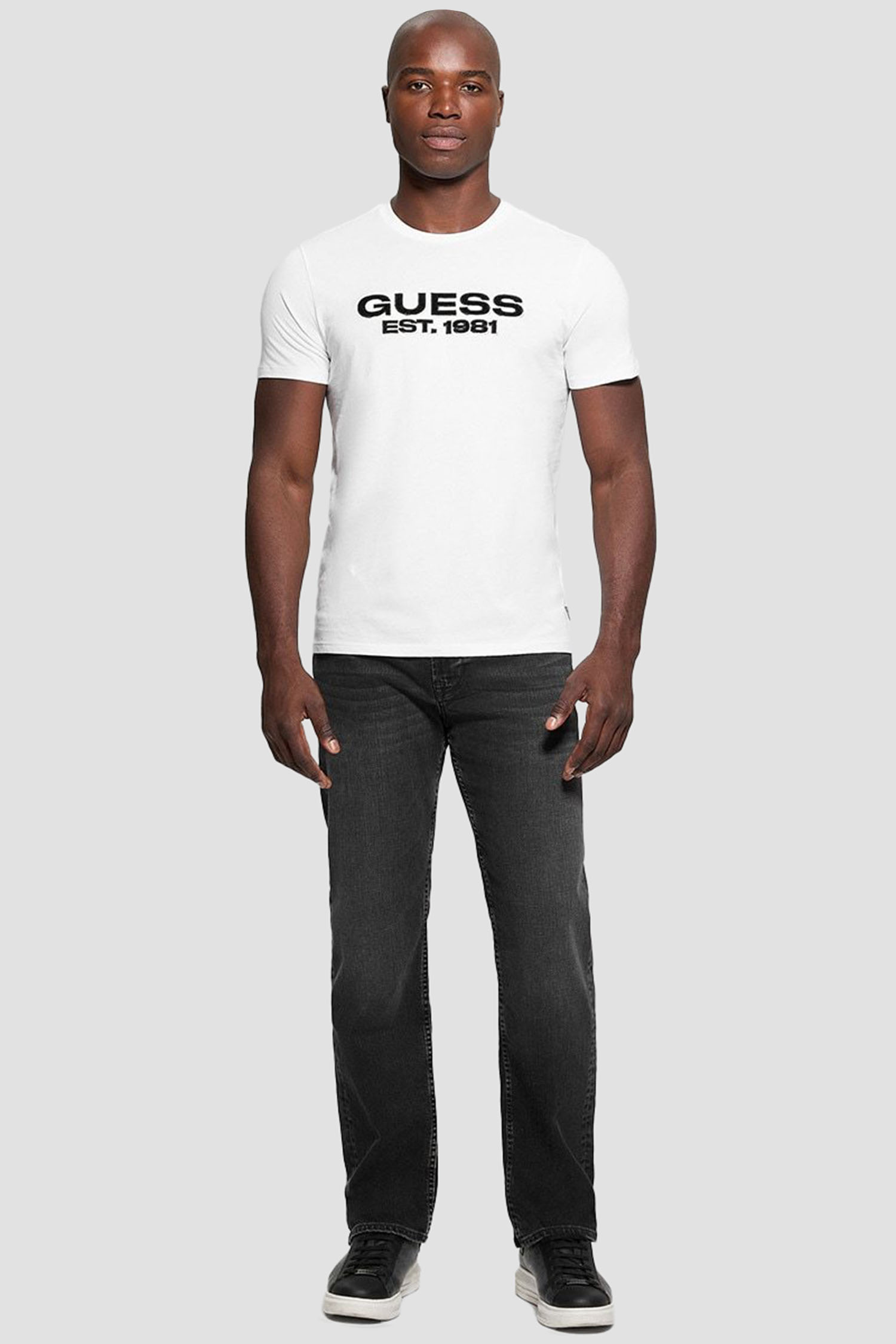 Чоловіча біла футболка Guess M5RI50.K9RM1;G011