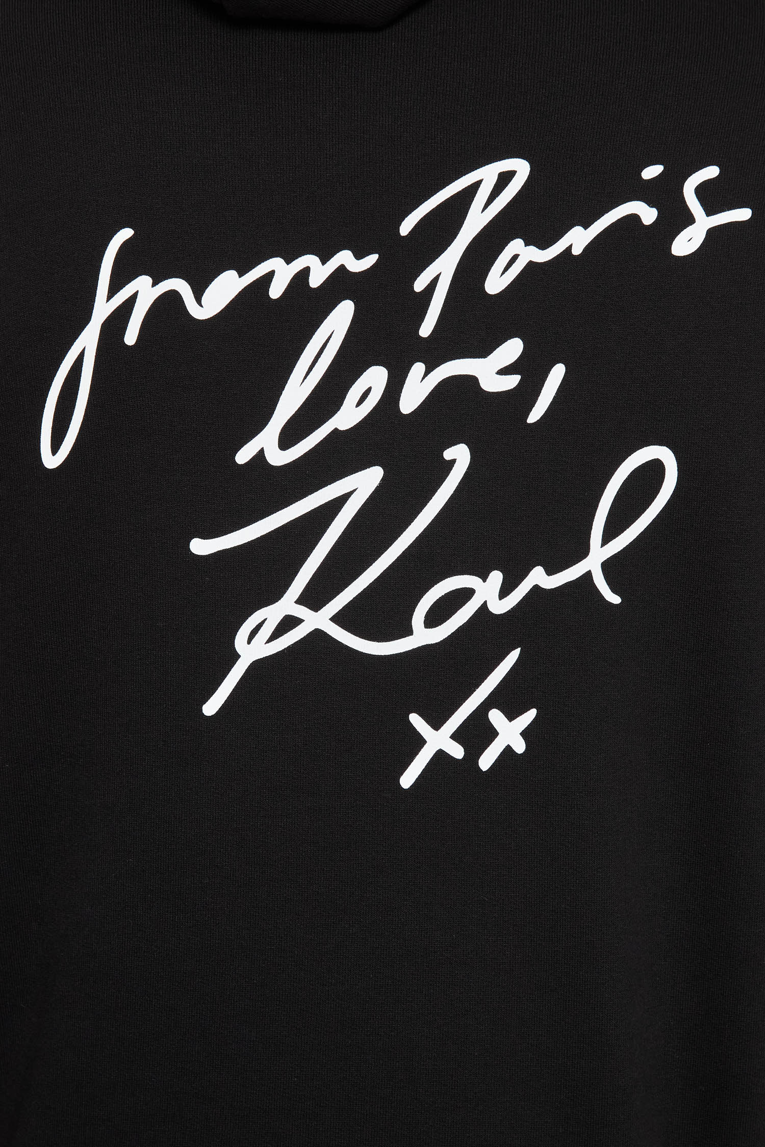 Чоловіче чорне худі Karl Lagerfeld 554917.705420;990