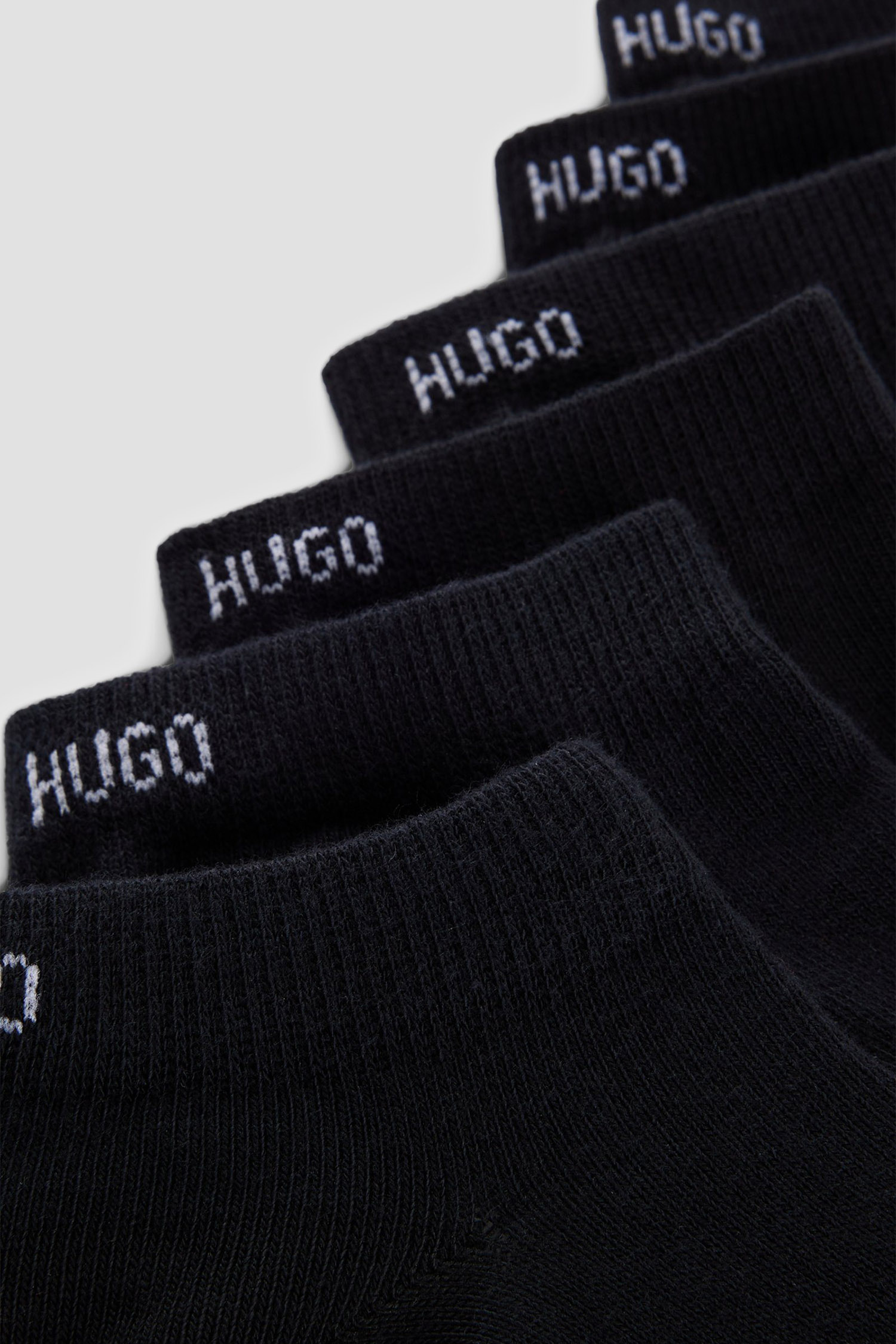 Мужские черные носки (6 пар) HUGO 50480223;001